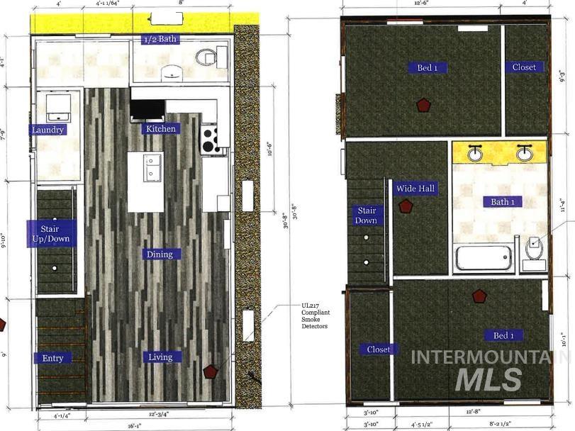 2513 N 31st, Boise, Idaho 83703, 3 Bedrooms, 2 Bathrooms, Residential Income For Sale, Price $870,000, 98967007