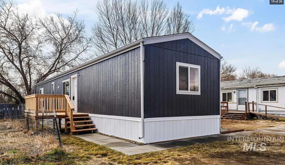 View of side of property