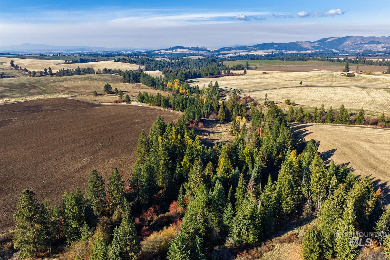 View of rural area with a mountainous background