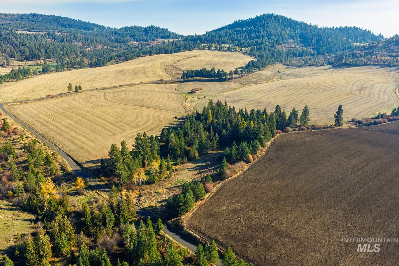 Bird's eye view of mountains