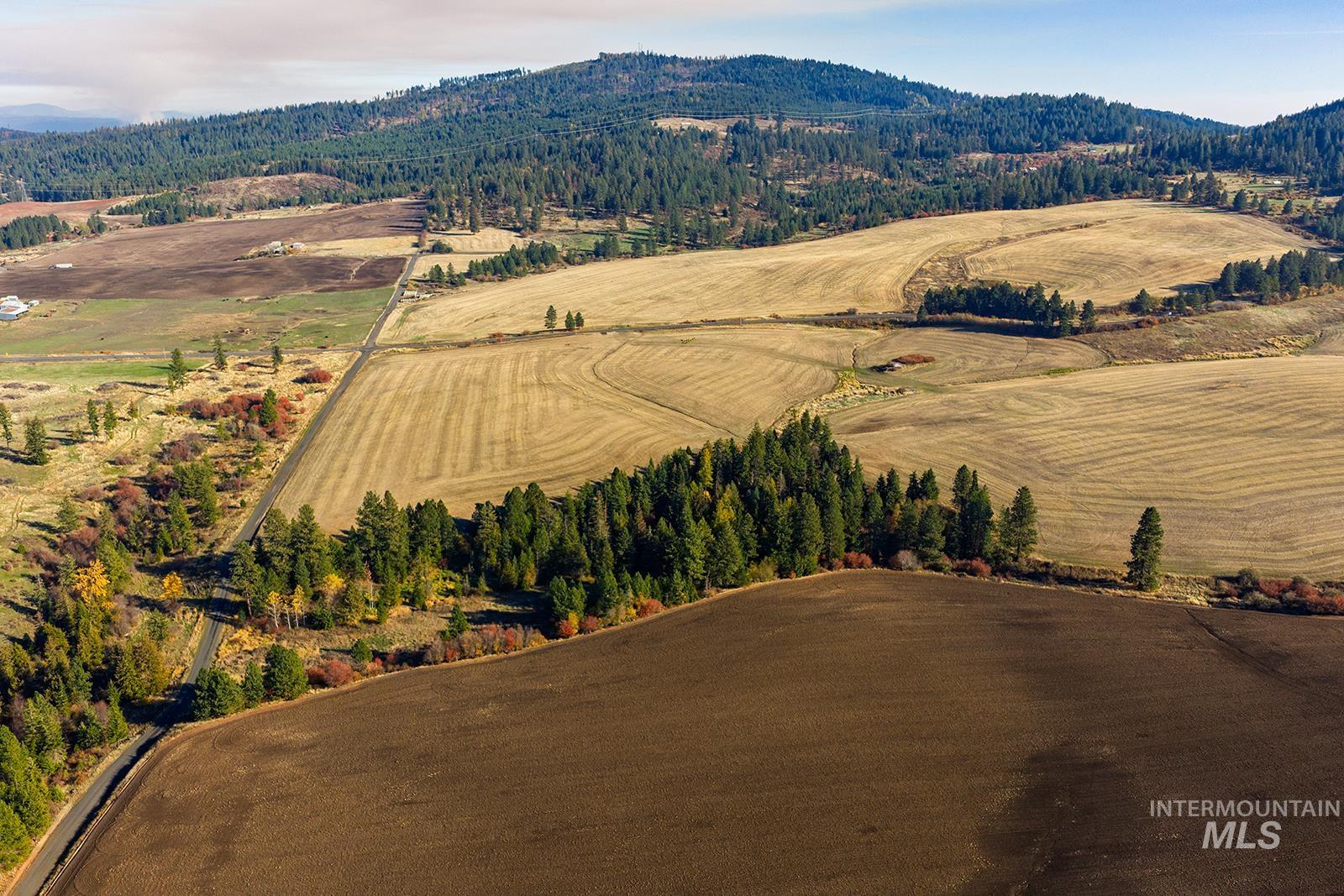 Bird's eye view of mountains