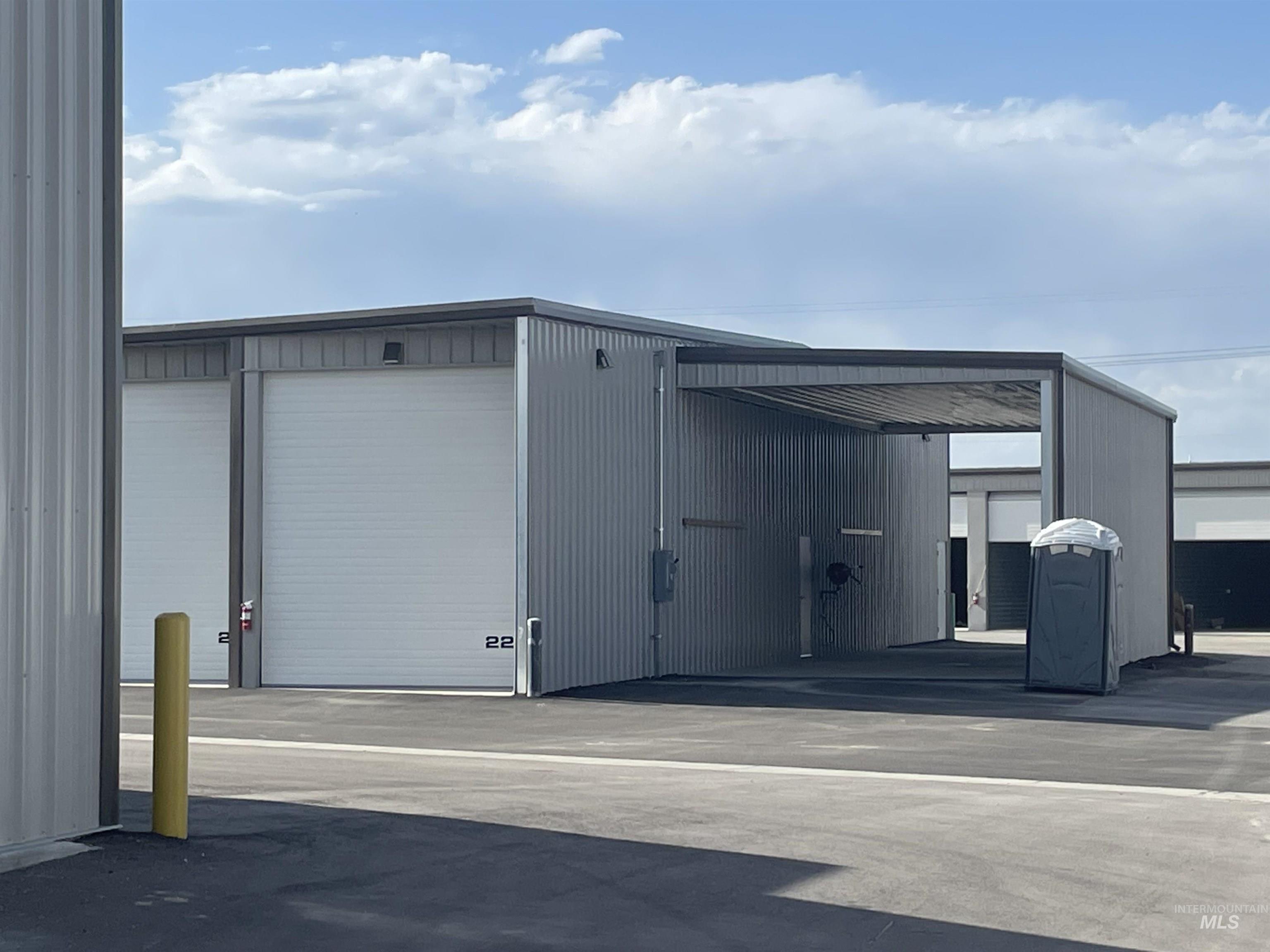 View of outdoor structure