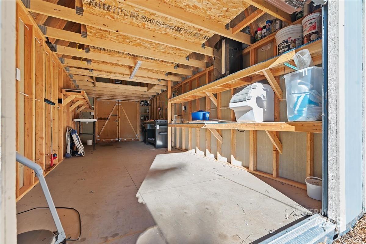 View of storage area