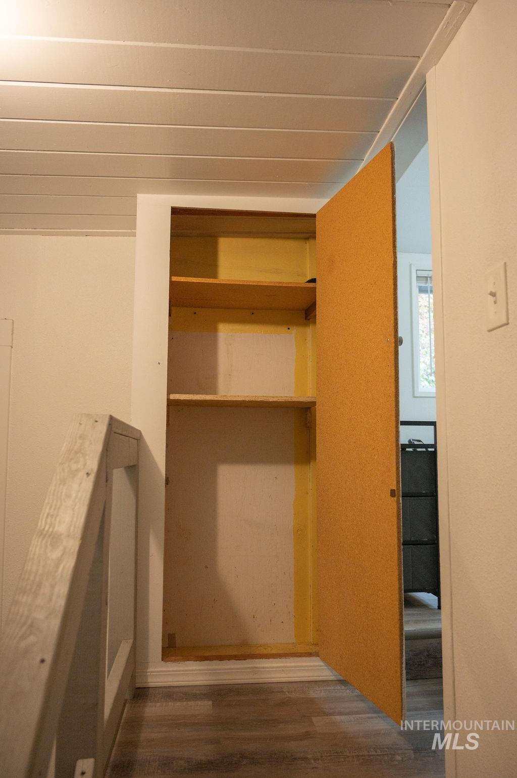 Rear entrance with closet, and washer dryer hookup.