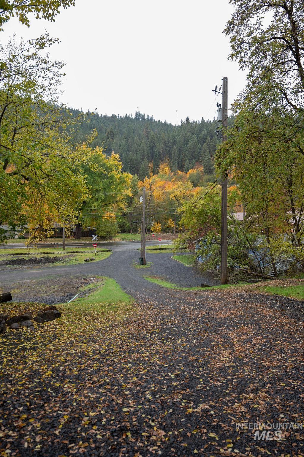 Surrounding community and county maintained road.