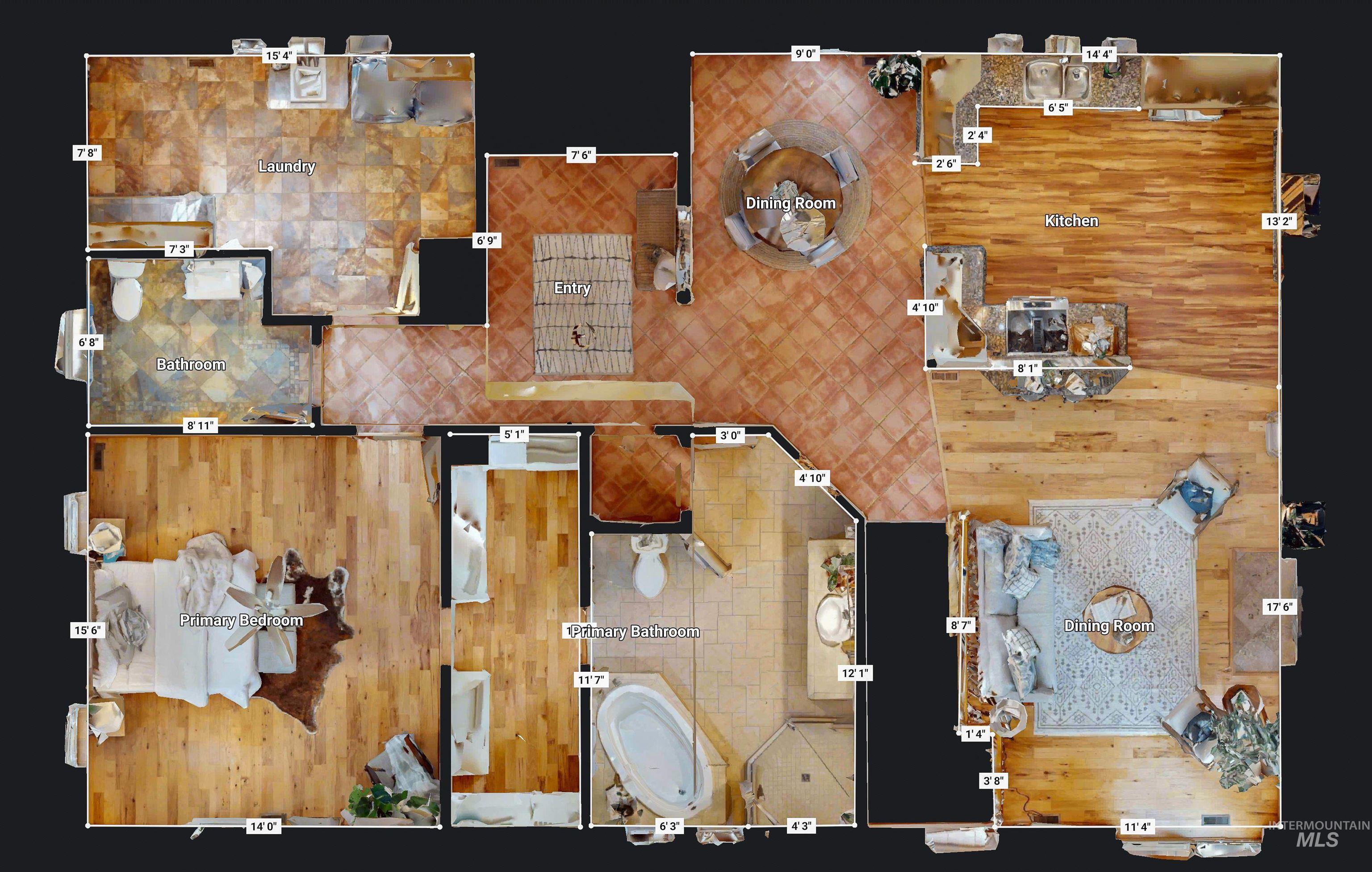 View of floor plan / room layout