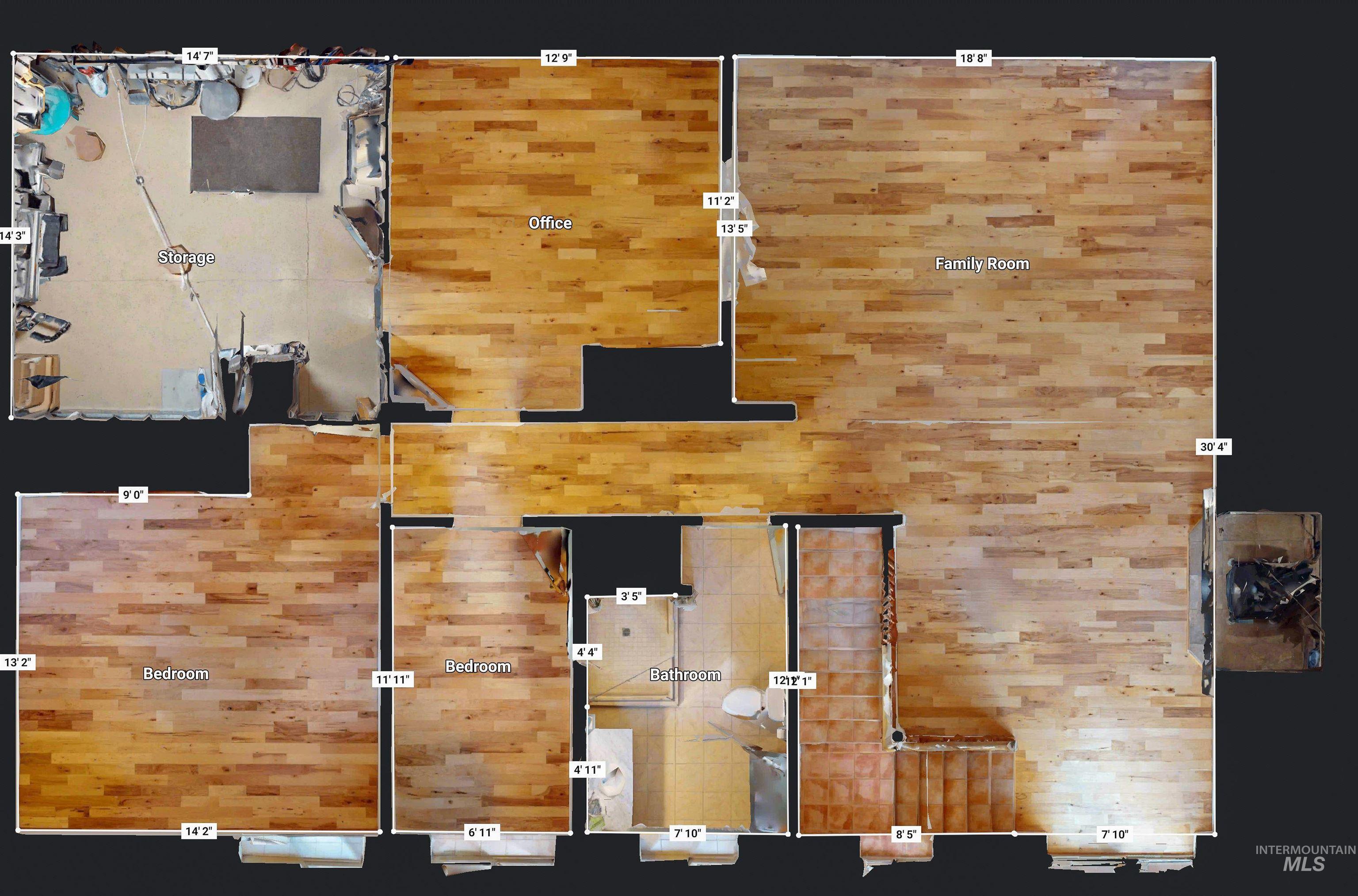 View of floor plan / room layout