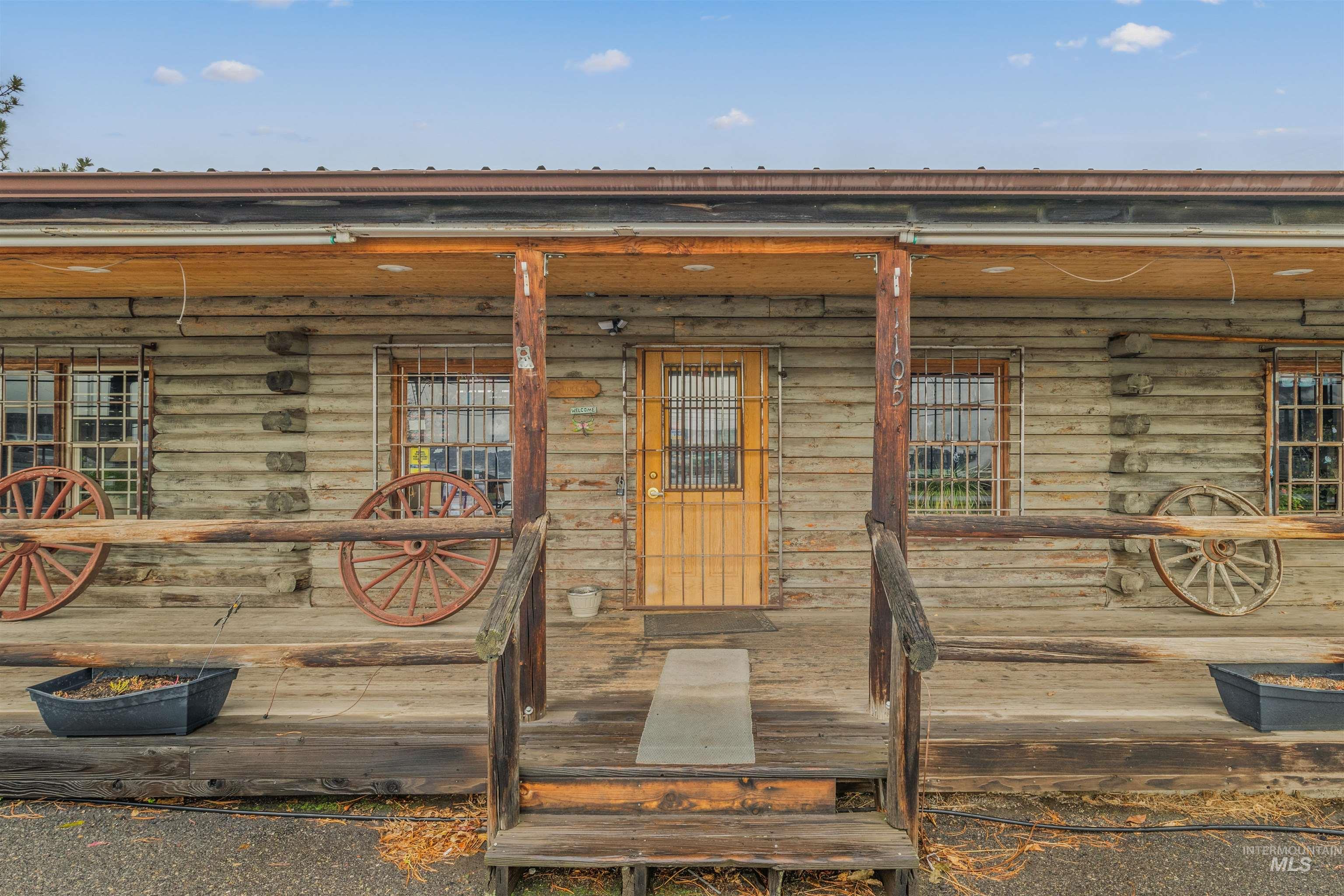 View of exterior entry