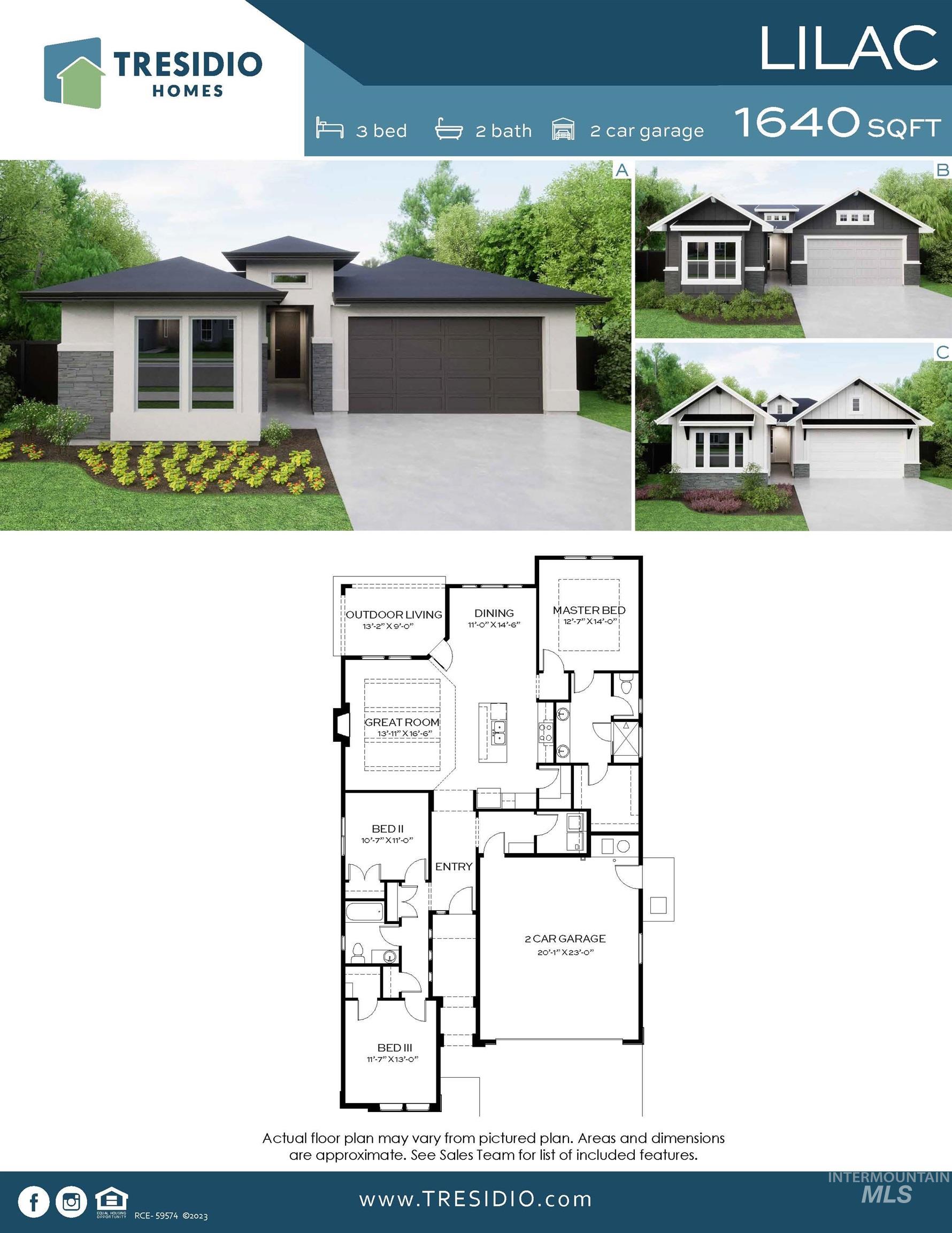 View of home floor plan
