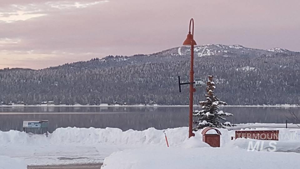 View of mountain background featuring a heavily wooded area