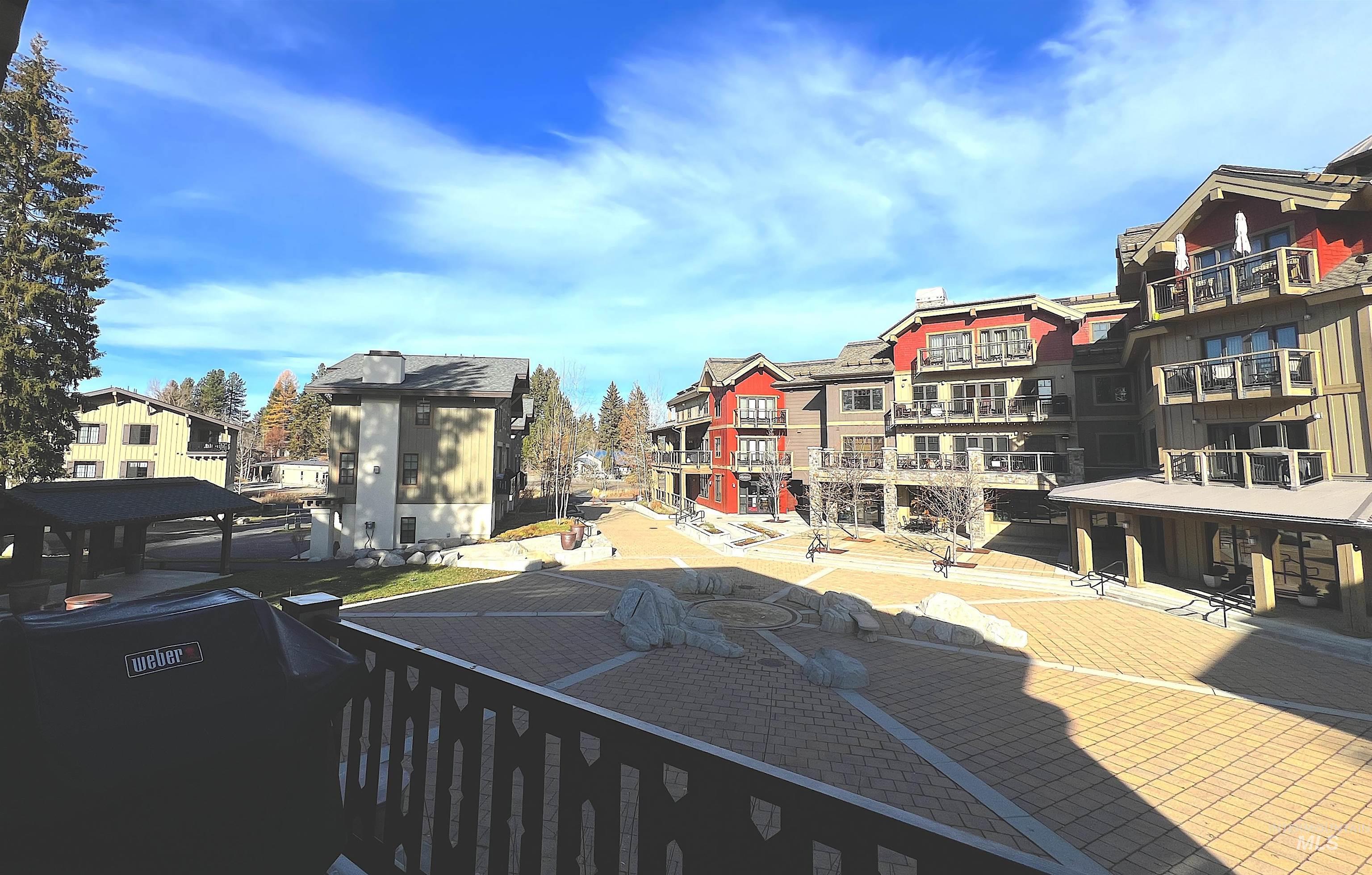 Exterior space featuring a residential view