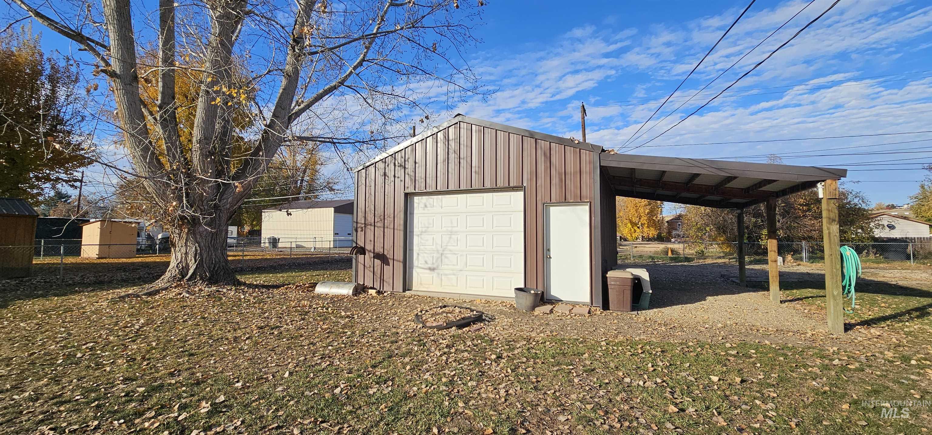 View of outdoor structure