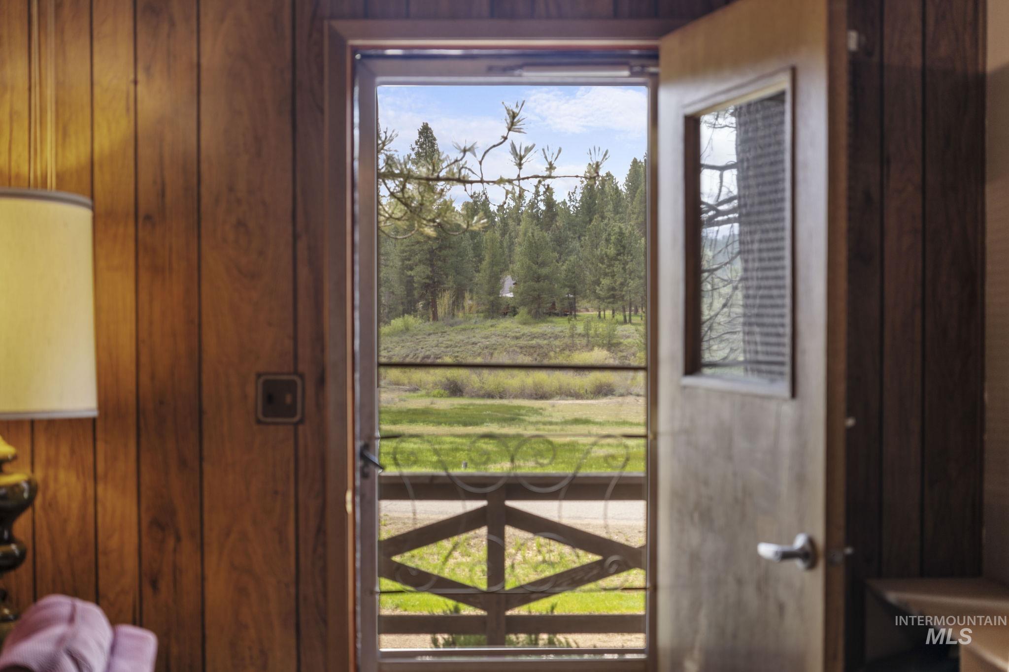 View of doorway to outside
