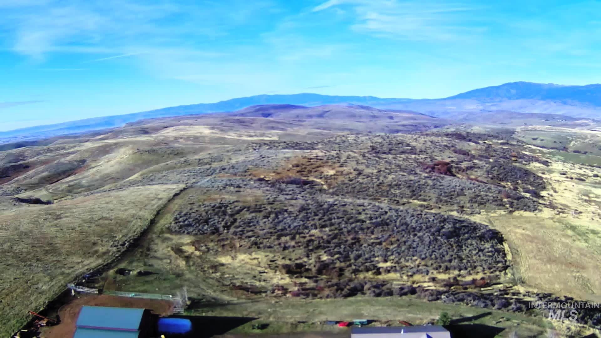 Aerial view of mountains