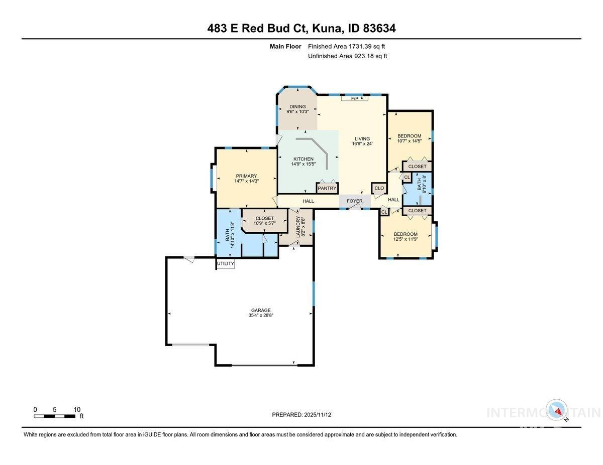 View of home floor plan