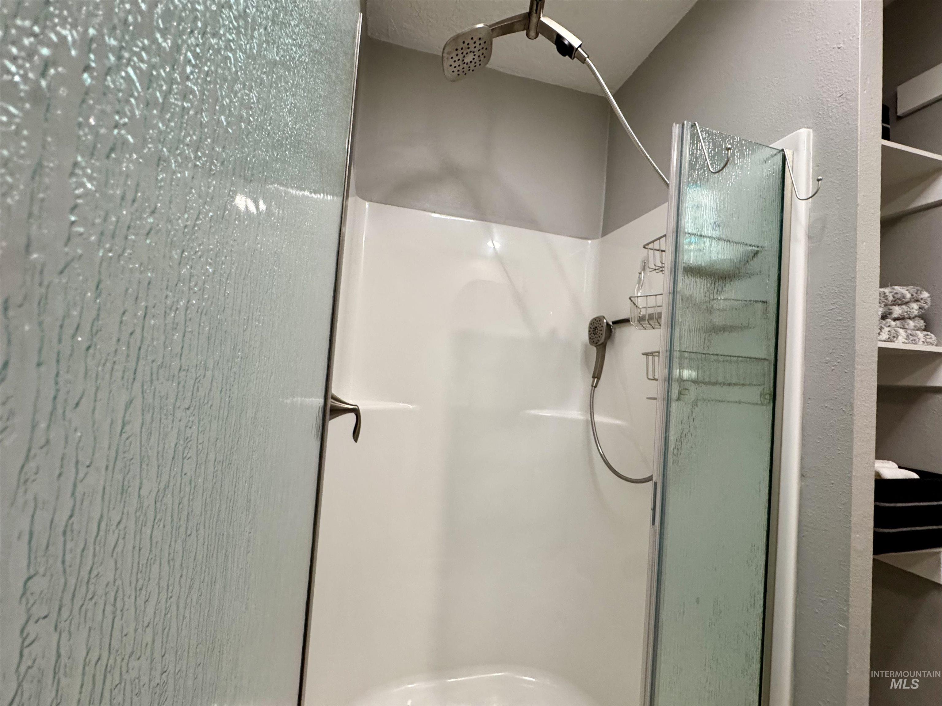 Full bath with a stall shower