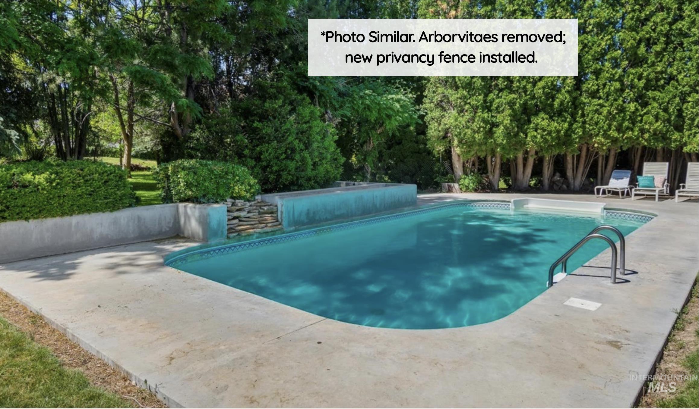 View of swimming pool