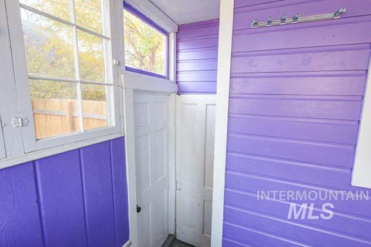 View of exterior entry