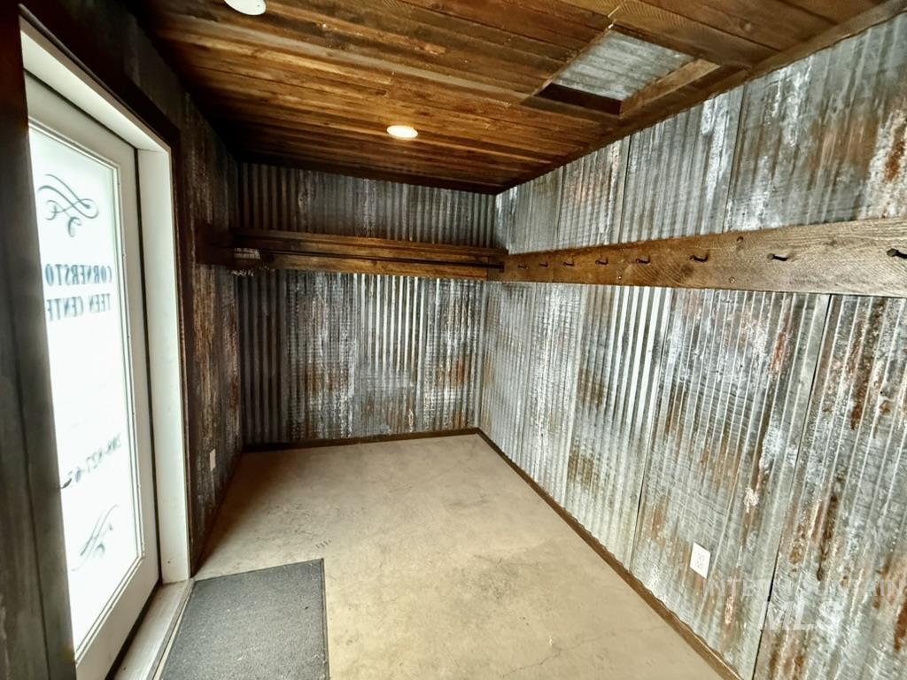 View of storage room