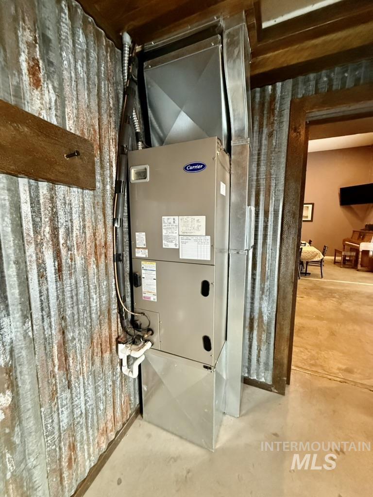 View of utility room