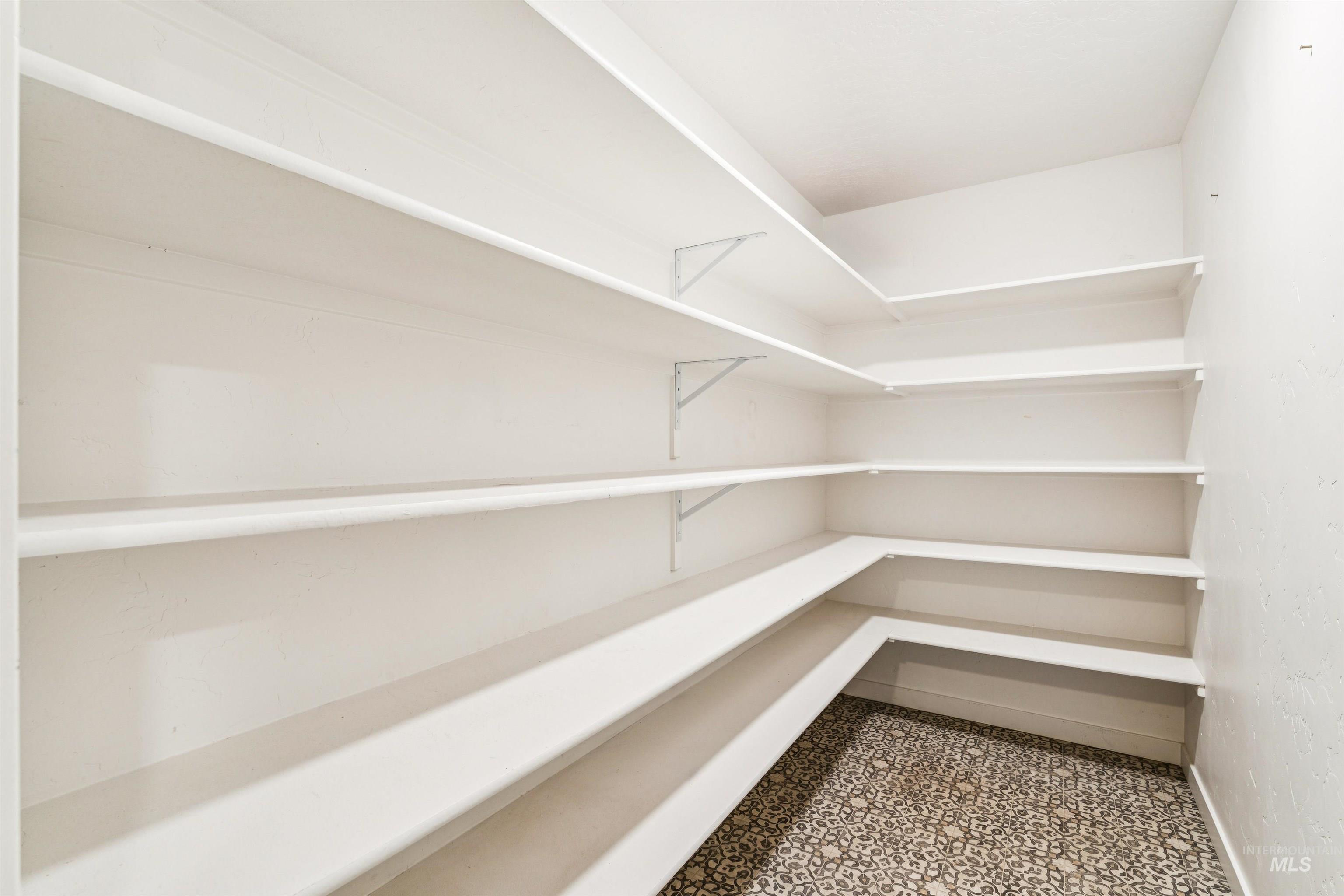 View of storage area