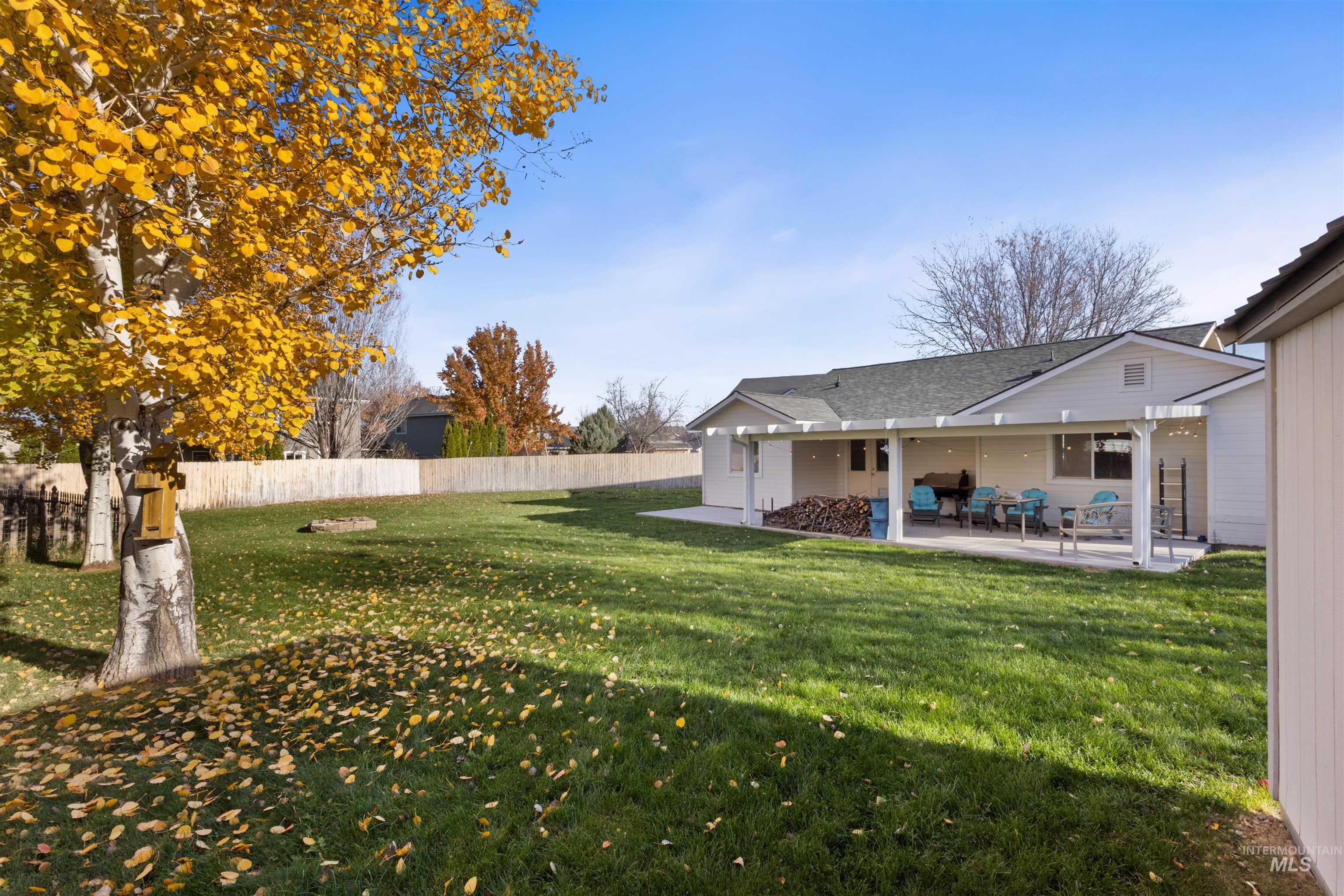 View of yard featuring a patio area
