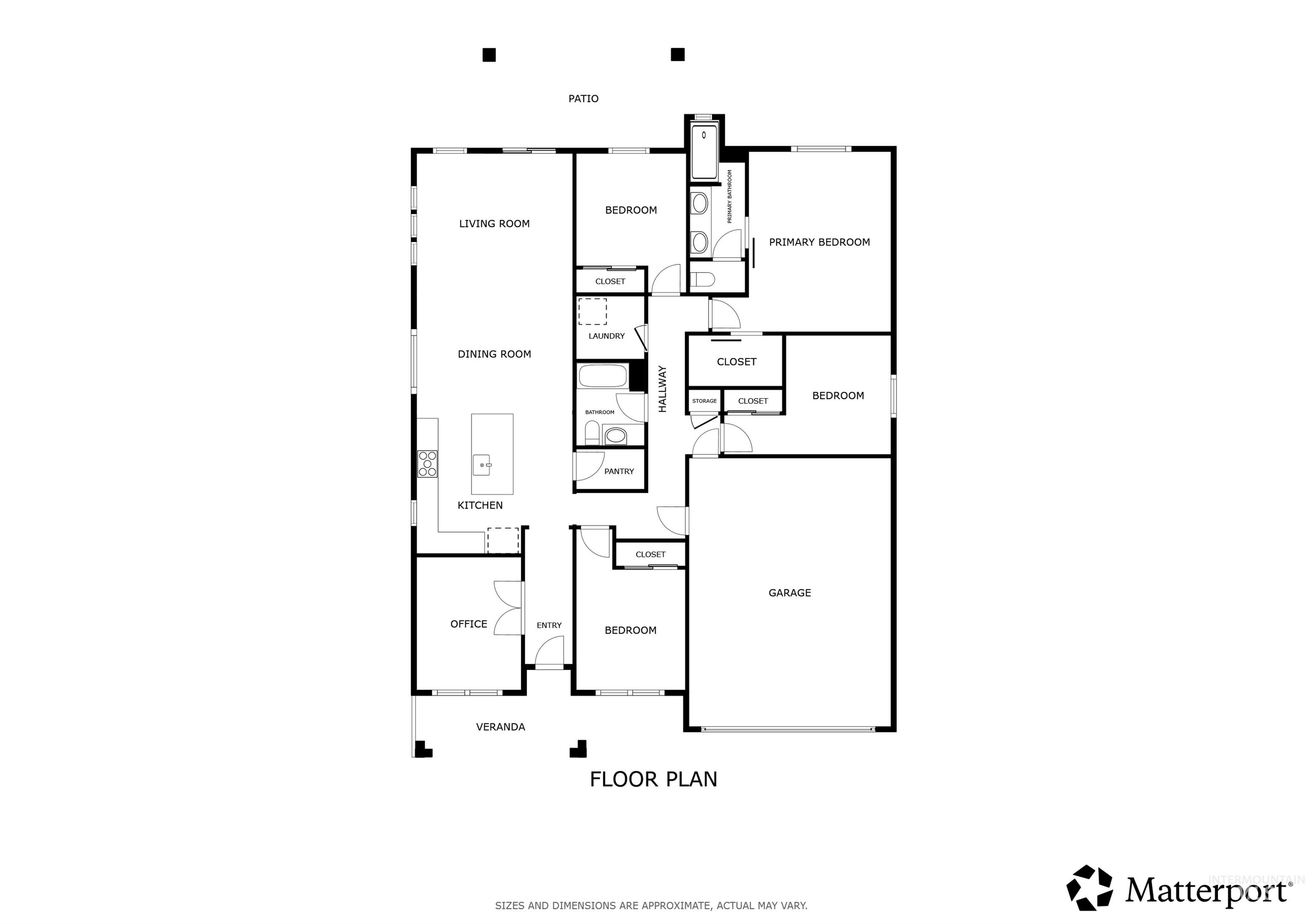 View of home floor plan
