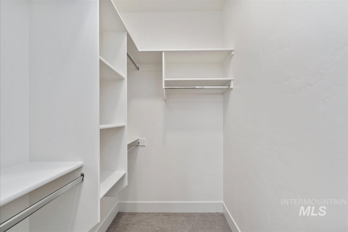 View of spacious closet