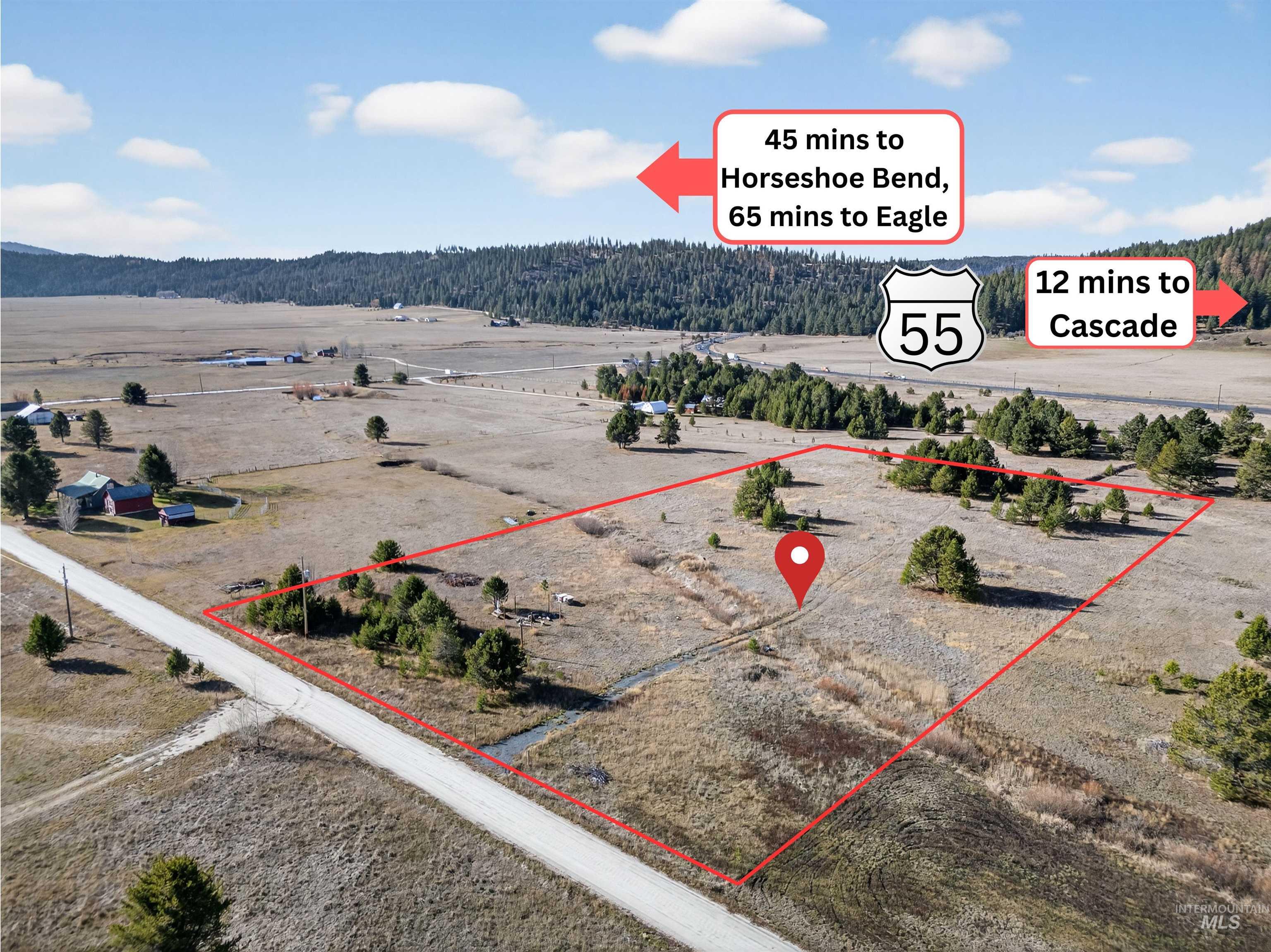10201 Packsaddle Rd, Cascade, Idaho 83611, Land For Sale, Price $279,900, 98967626