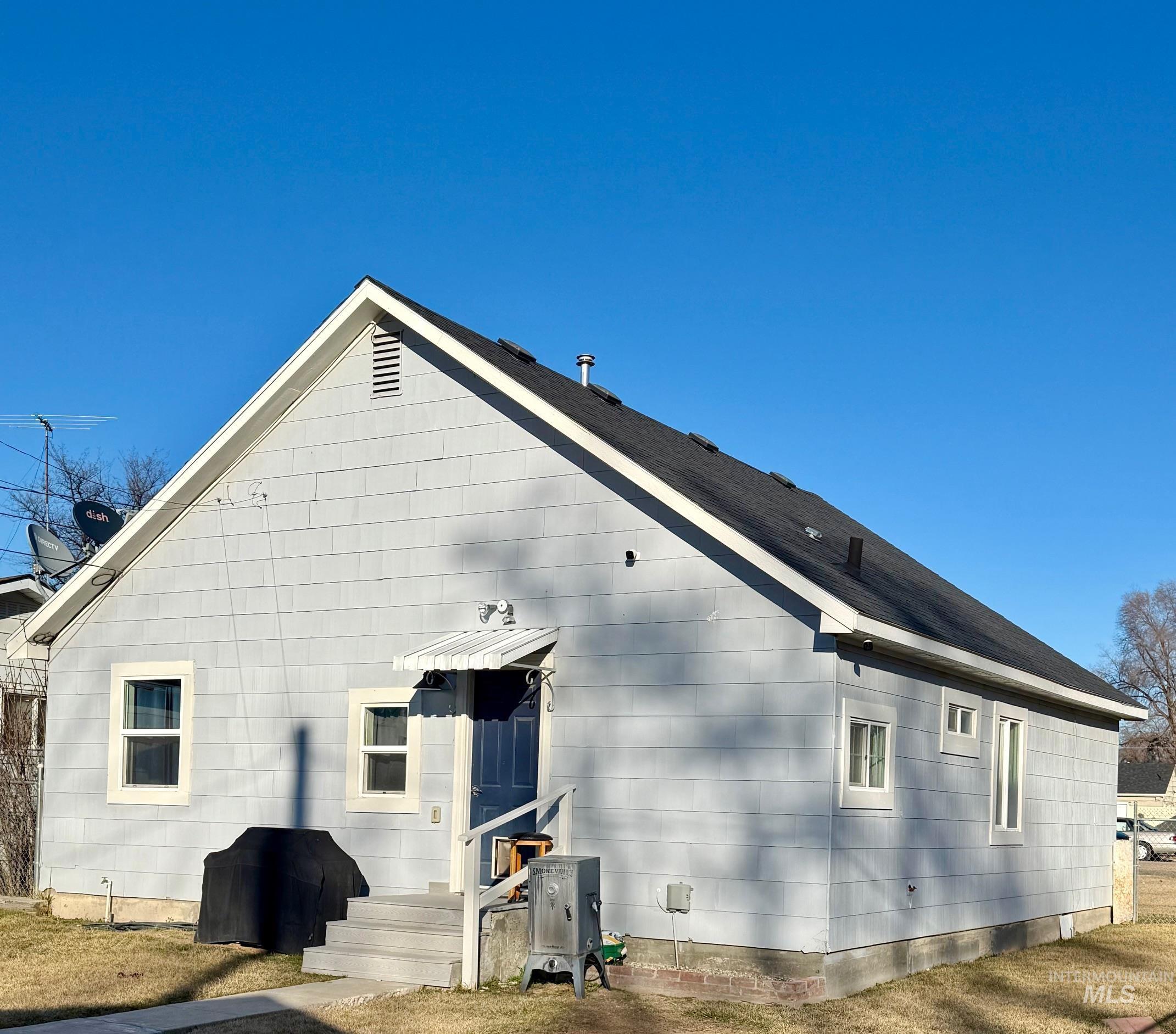 Rear view of property