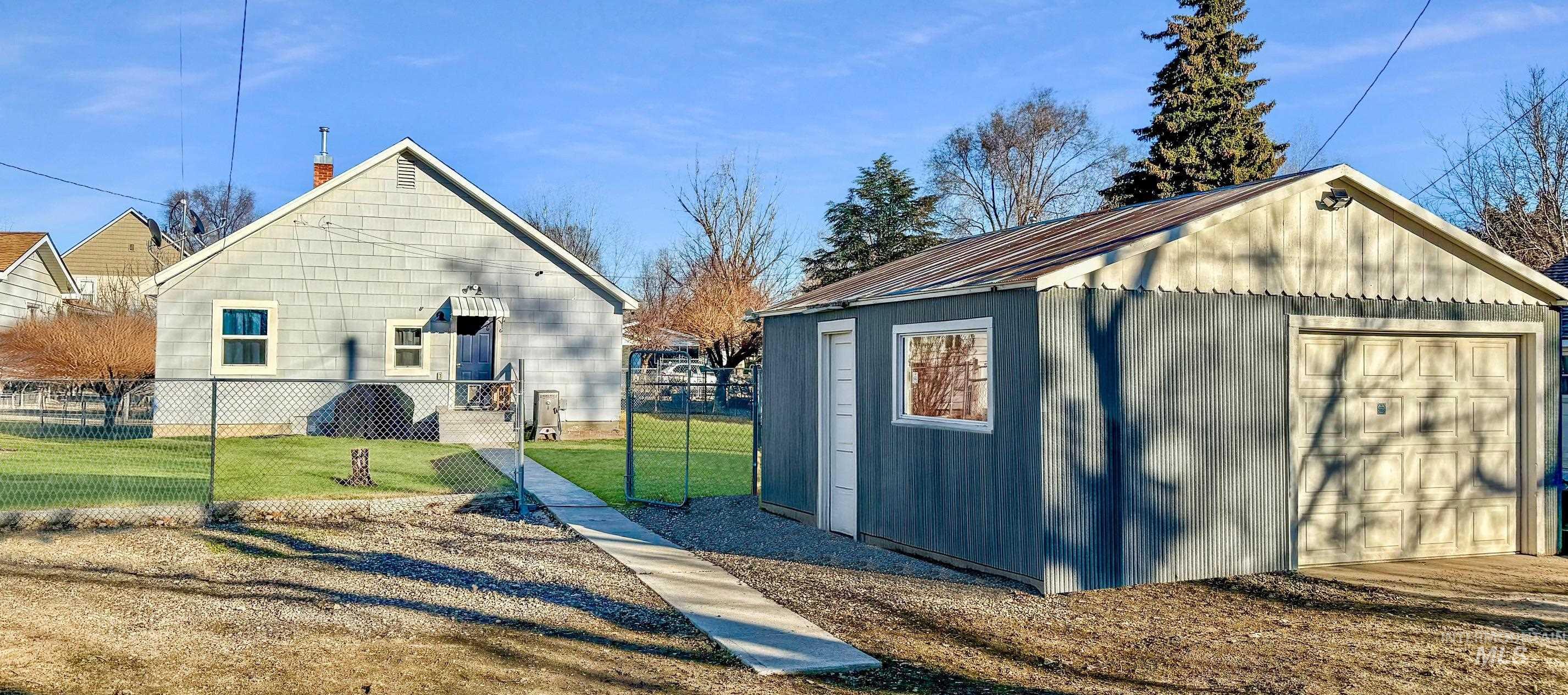Detached oversized garage