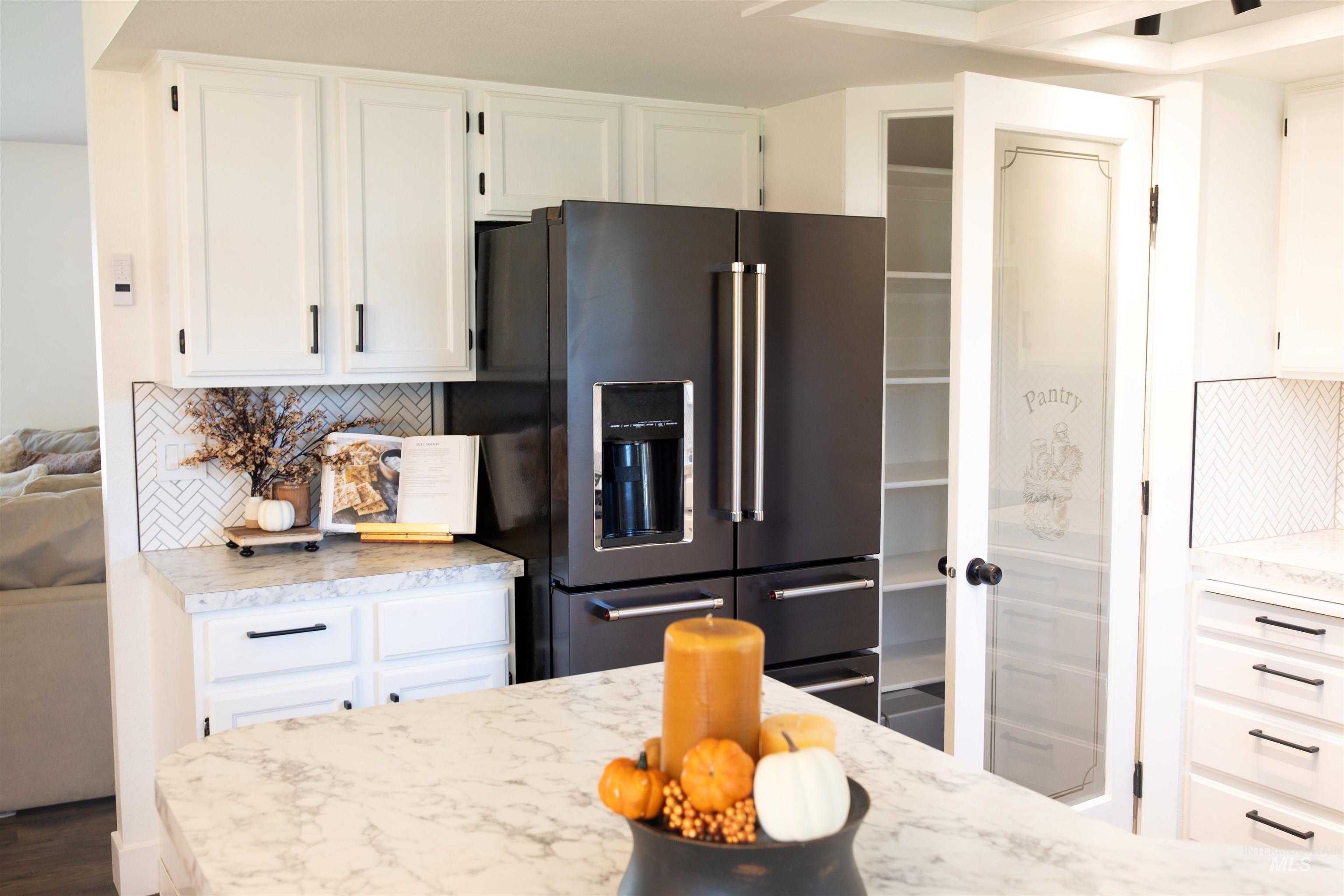 Kitchen with a spacious pantry
