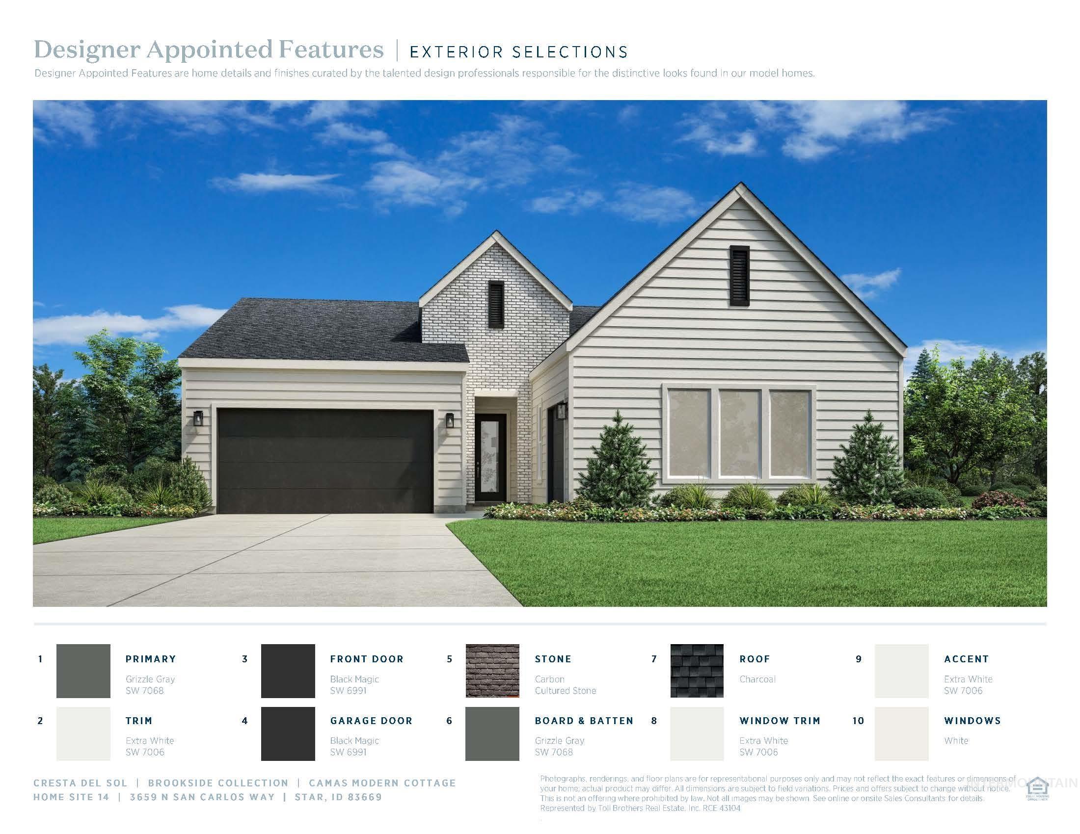 View of miscellaneous listing collateral