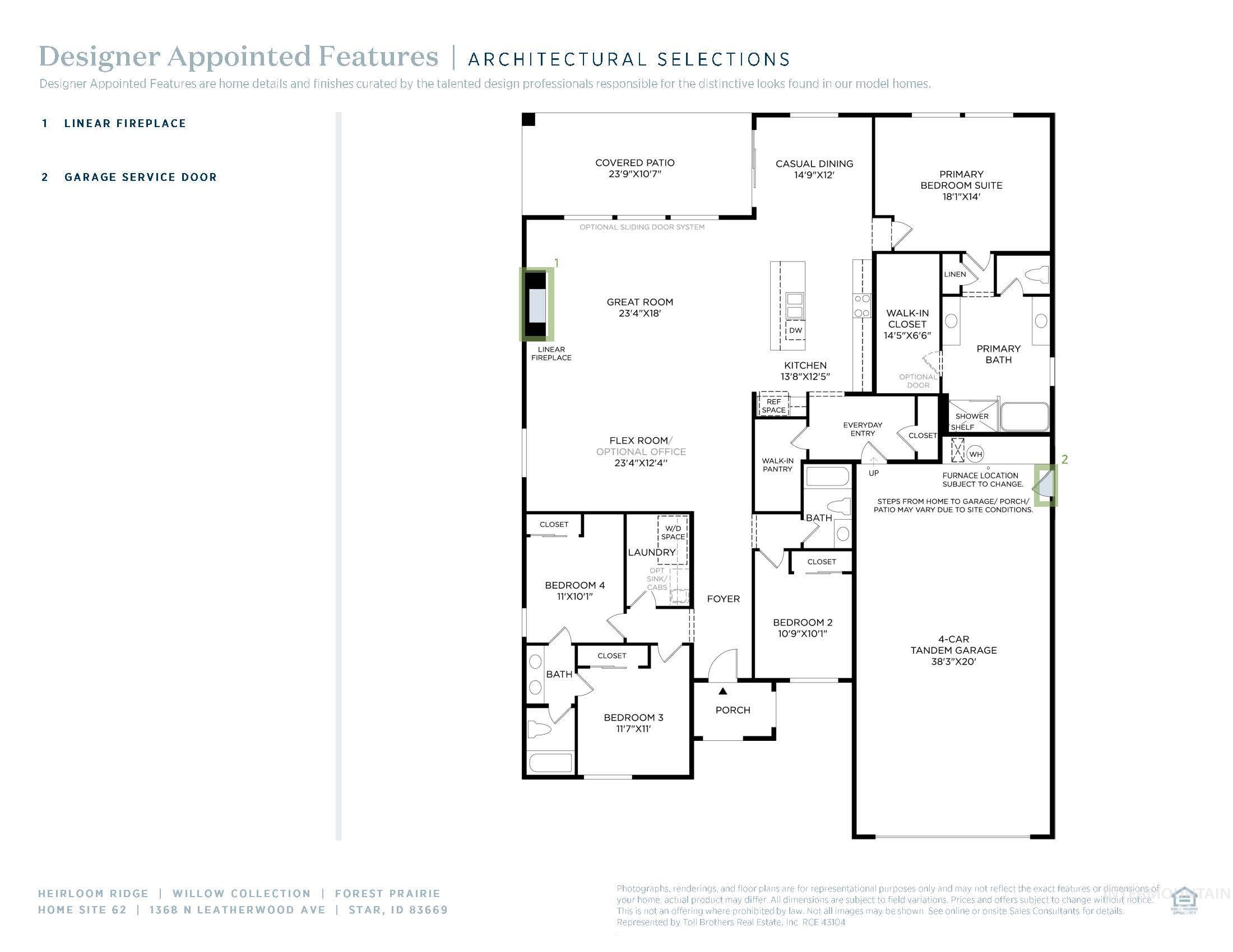 1368 N Leatherwood Ave, Star, Idaho 83669, 4 Bedrooms, 3 Bathrooms, Residential For Sale, Price $649,000, 98967701