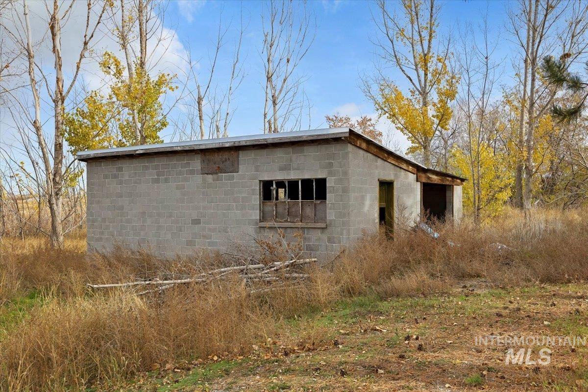 View of outdoor structure