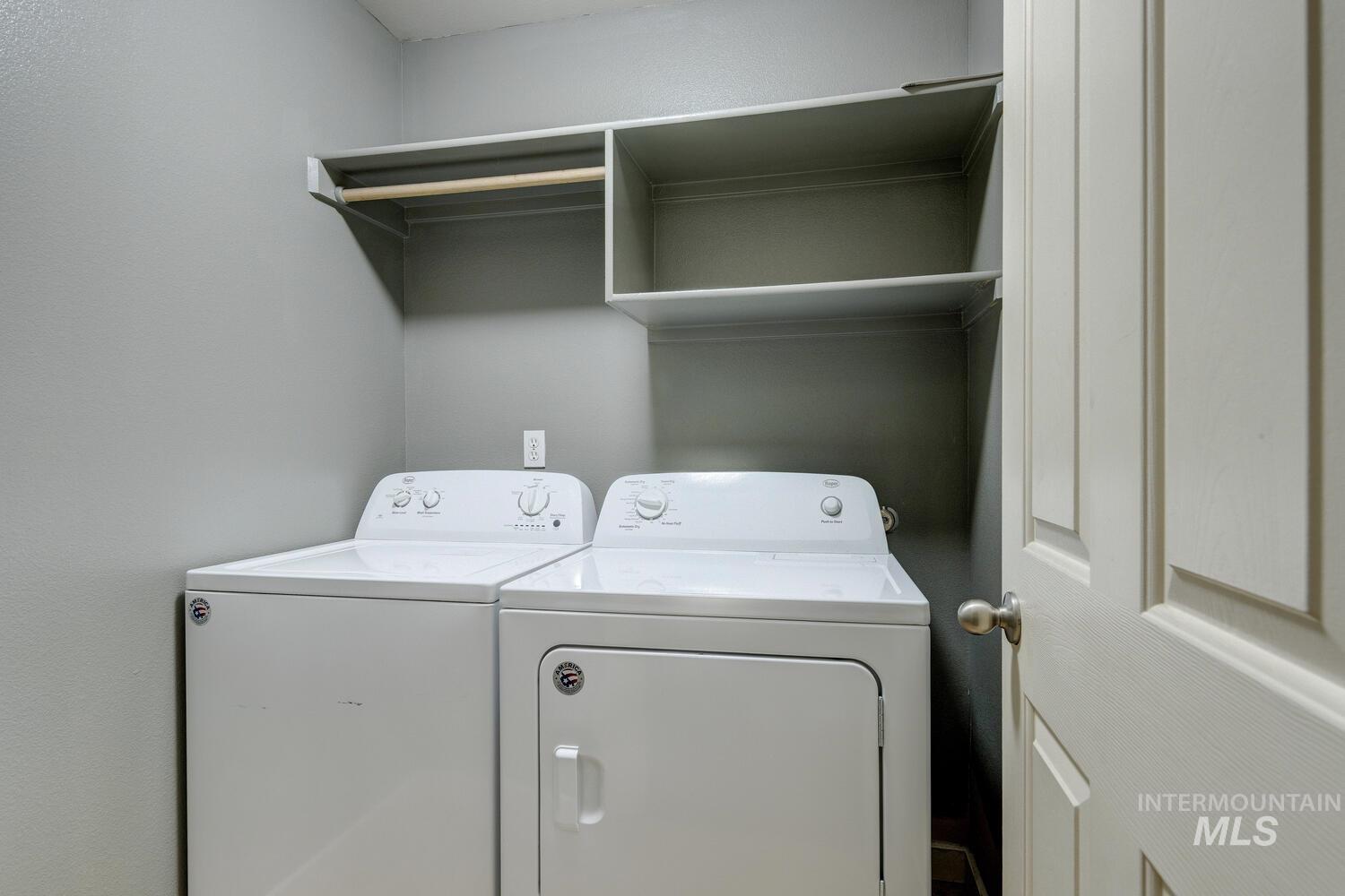 Laundry area with washer and dryer