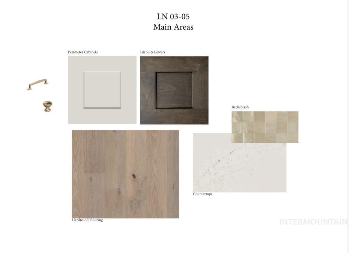 View of marketing collateral with multiple images