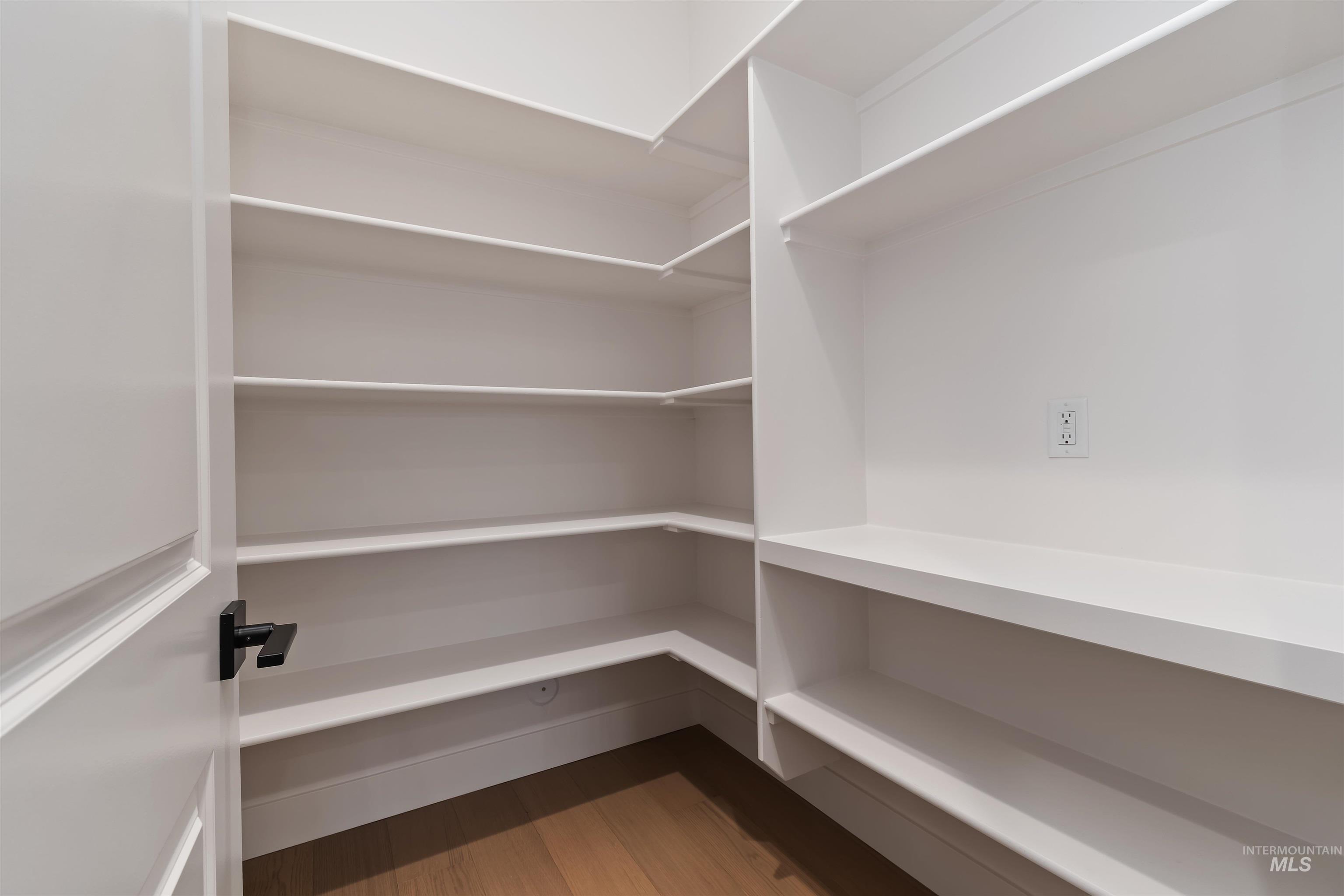 View of storage area