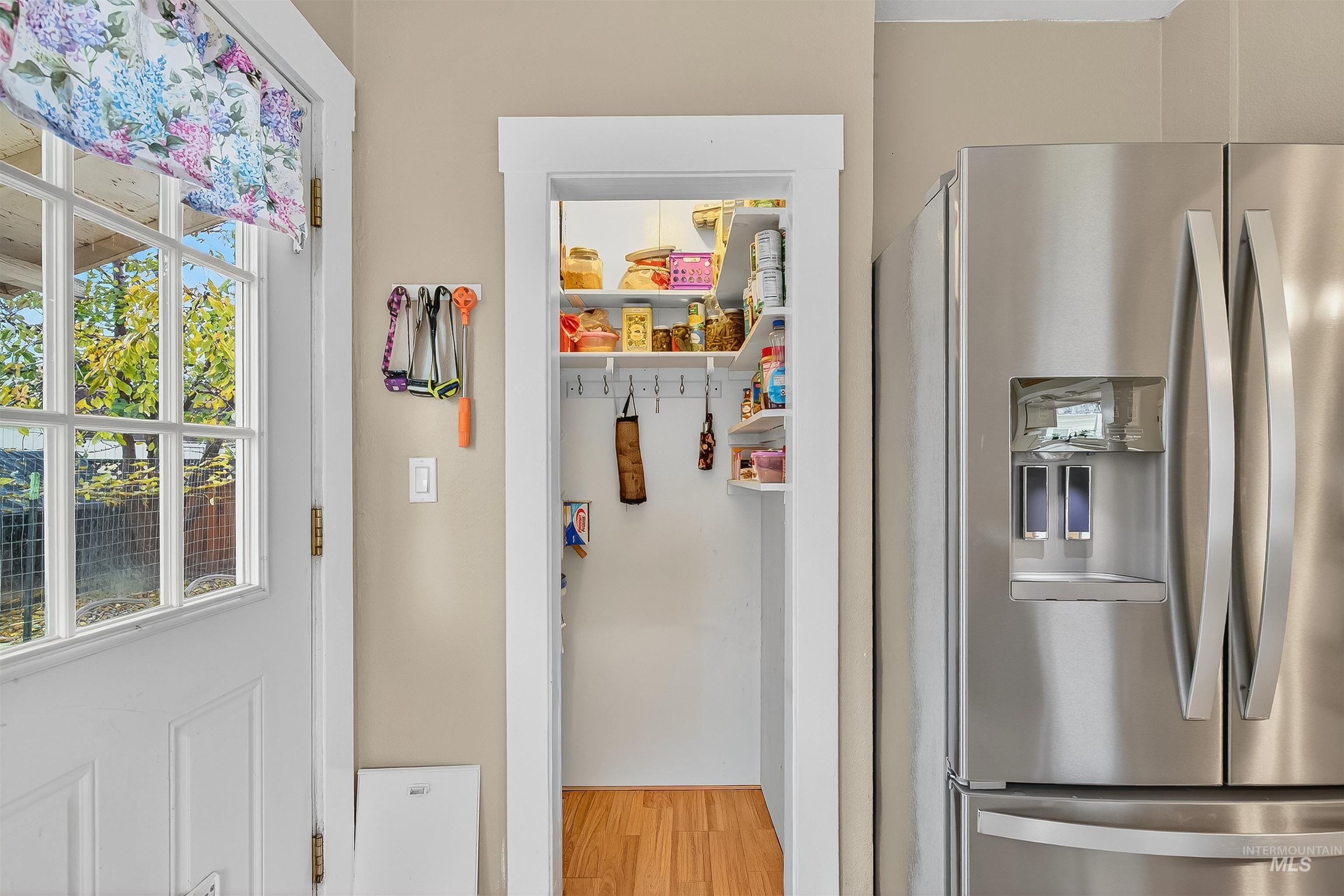 View of storage area