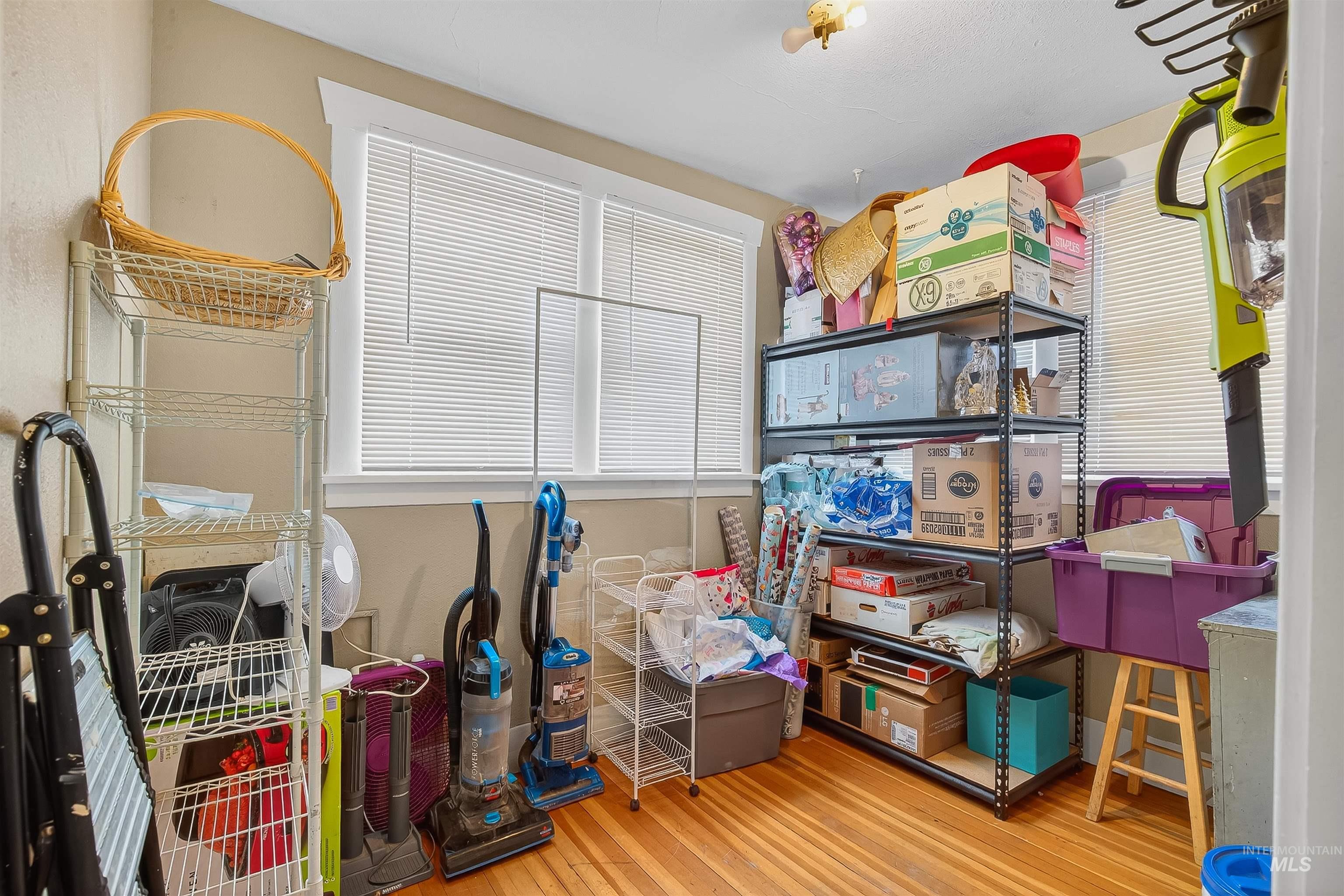 View of storage area