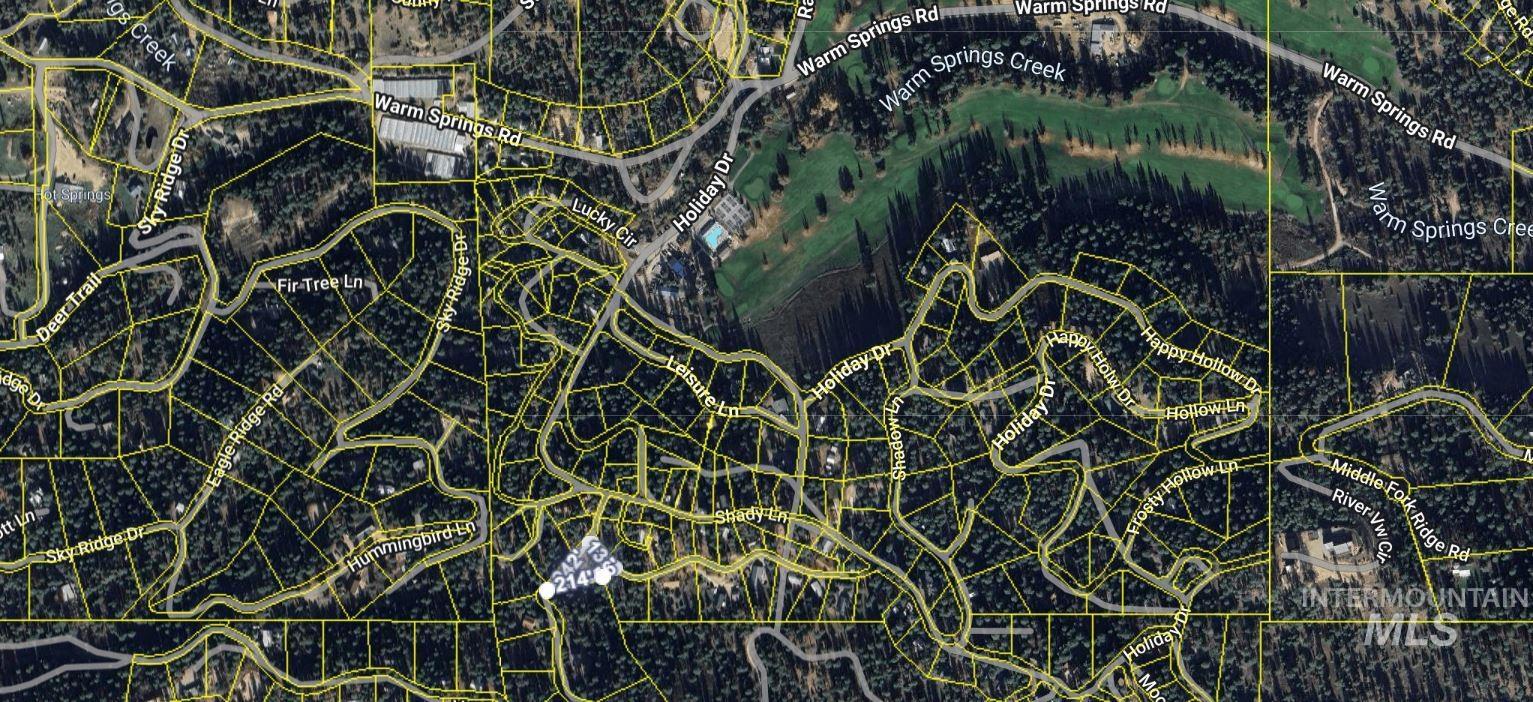 Aerial overview of property's location