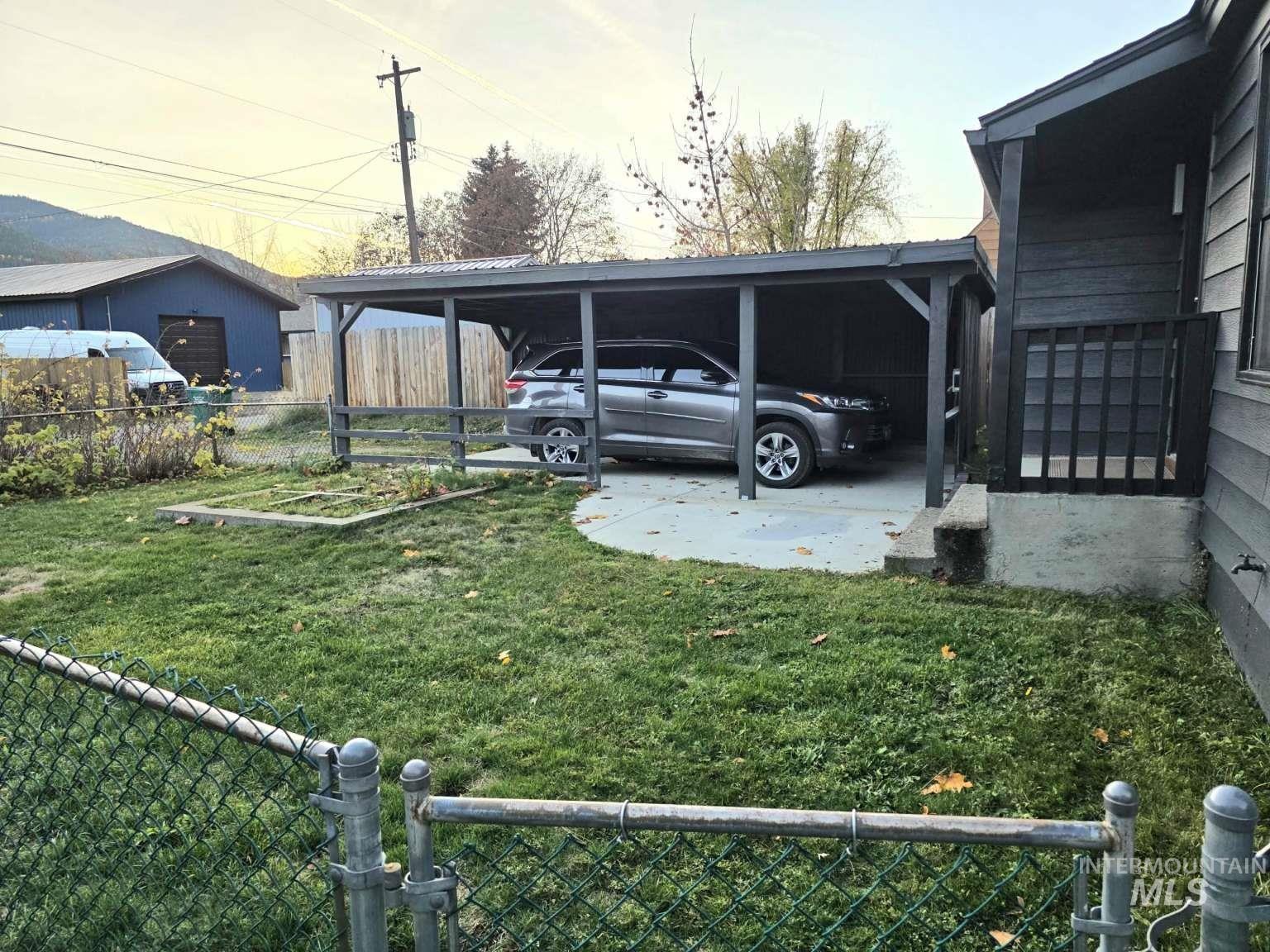 View of vehicle parking