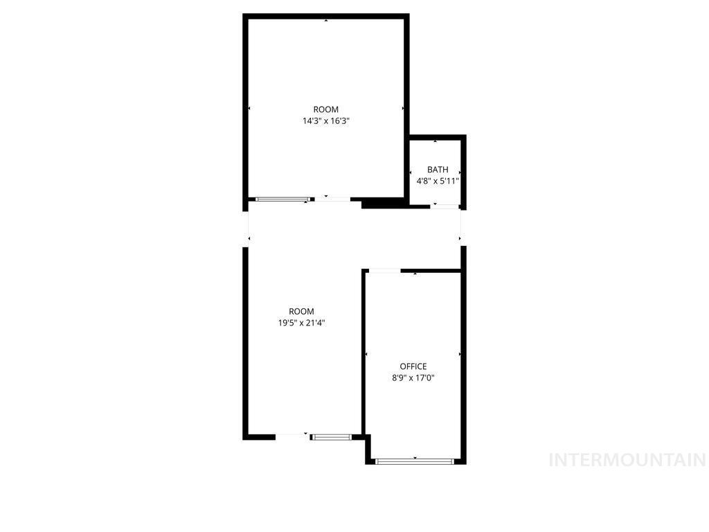 View of floor plan / room layout