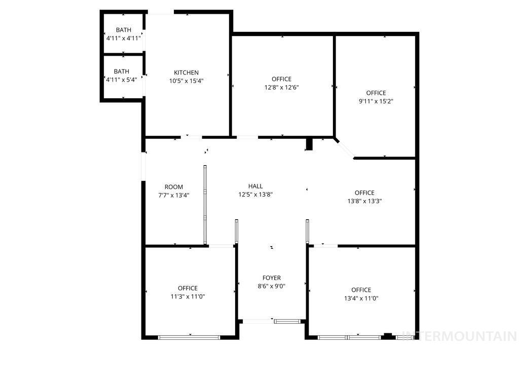 View of floor plan / room layout