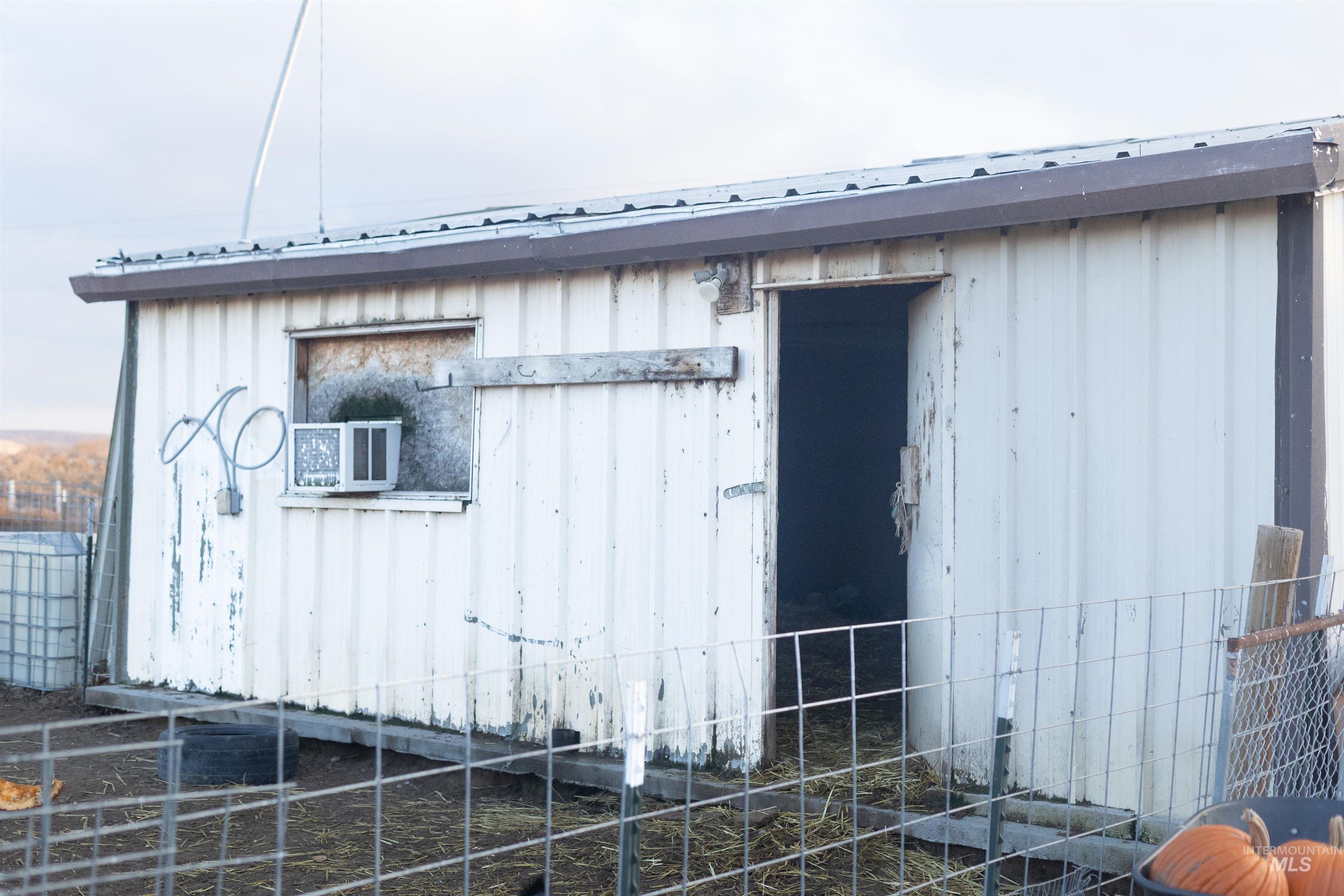 View of outdoor structure