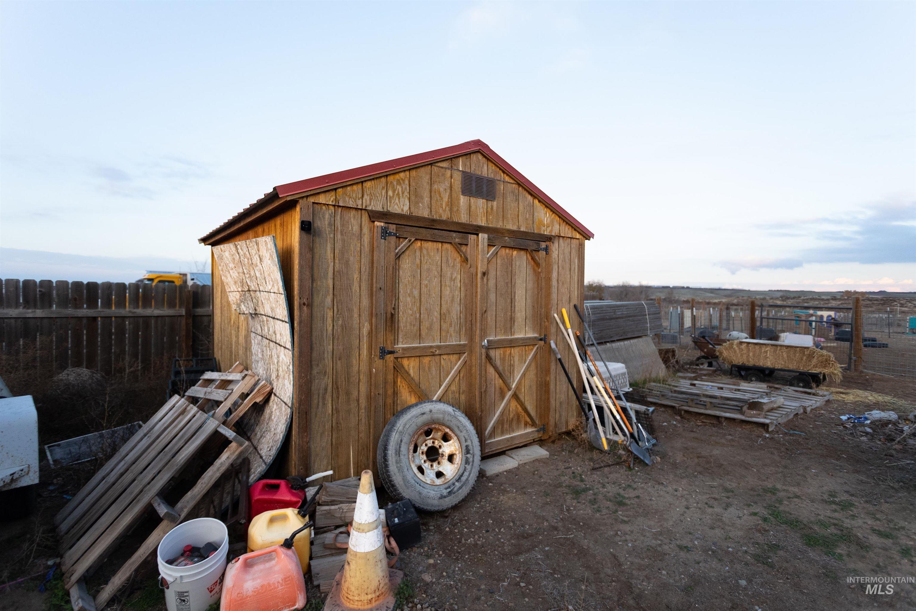 View of shed
