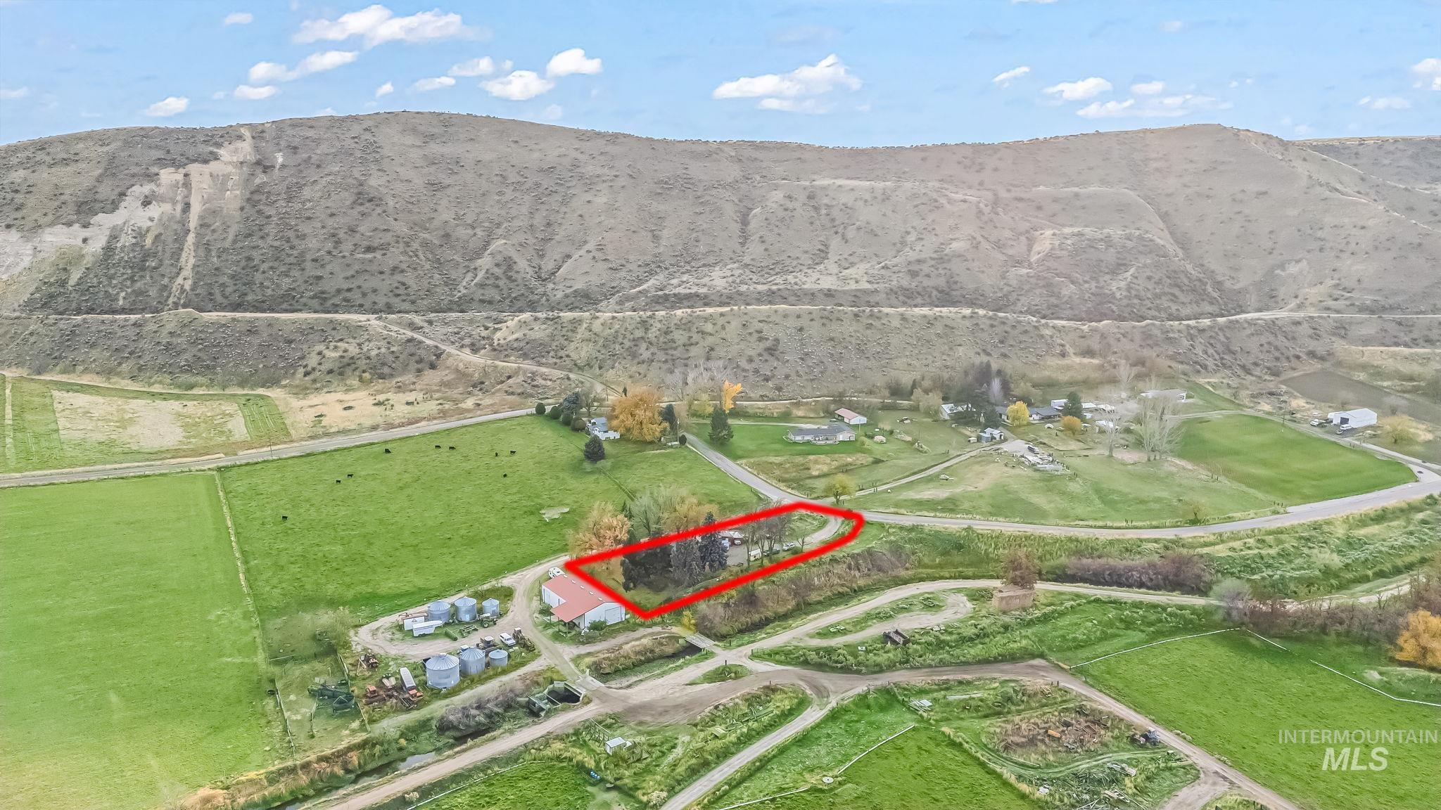 View of mountain backdrop