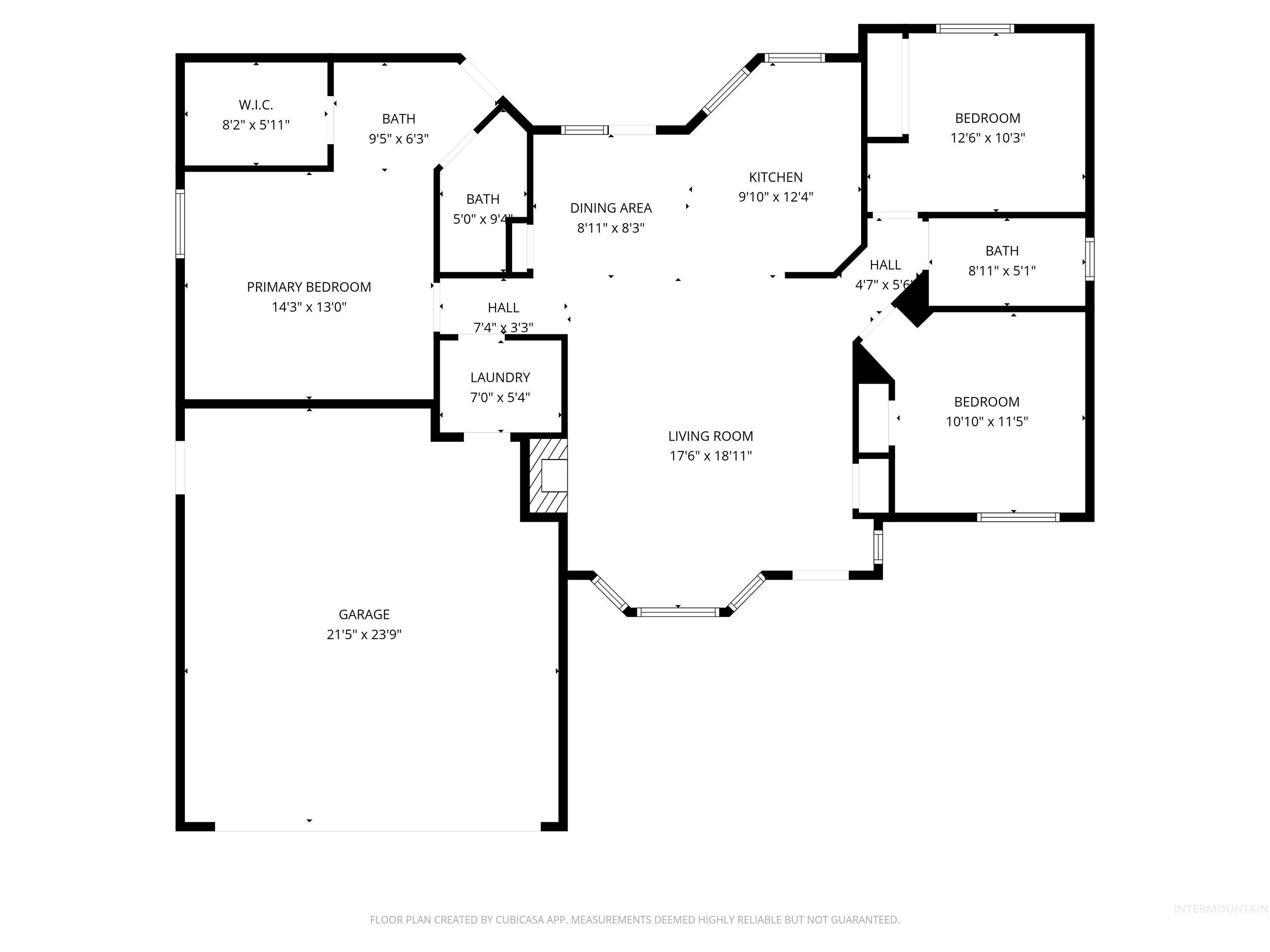 1262 E Oakridge Dr, Boise, Idaho 83716, 3 Bedrooms, 2 Bathrooms, Residential For Sale, Price $469,900, 98967971
