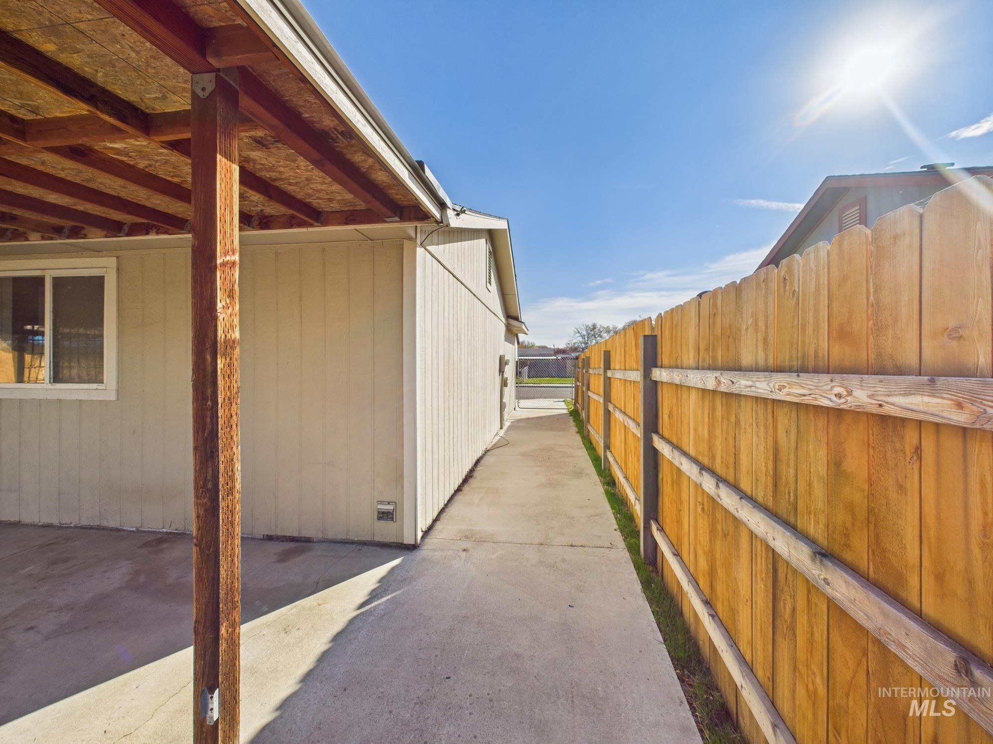 View of side of home