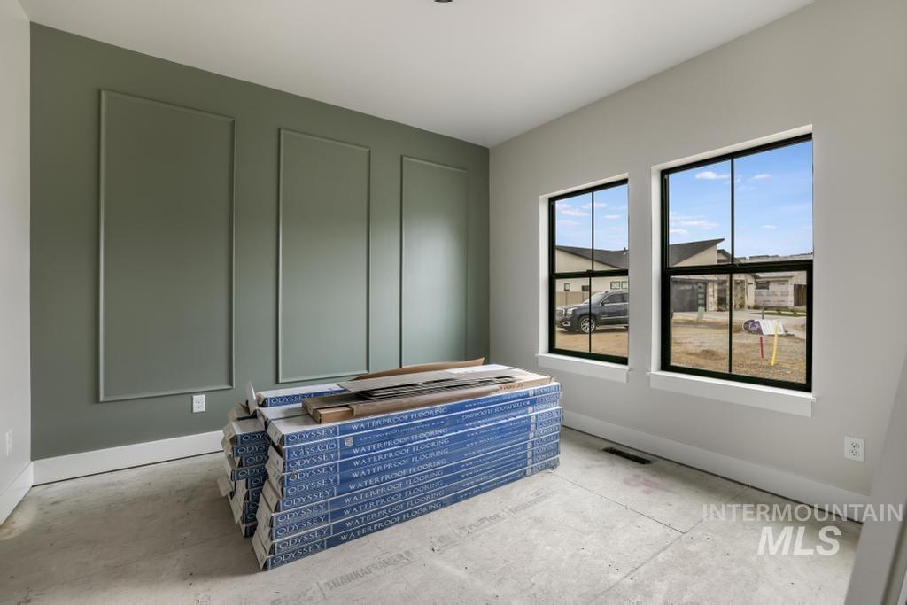 Bedroom featuring baseboards
